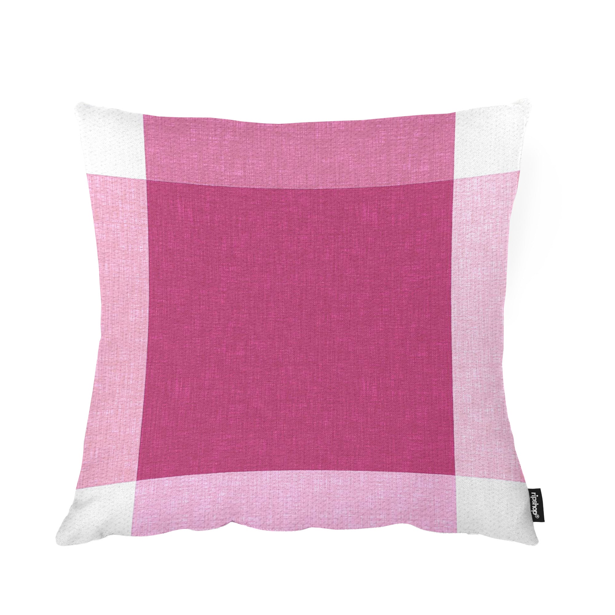 Housse de coussin Sutton rose 45x45 cm