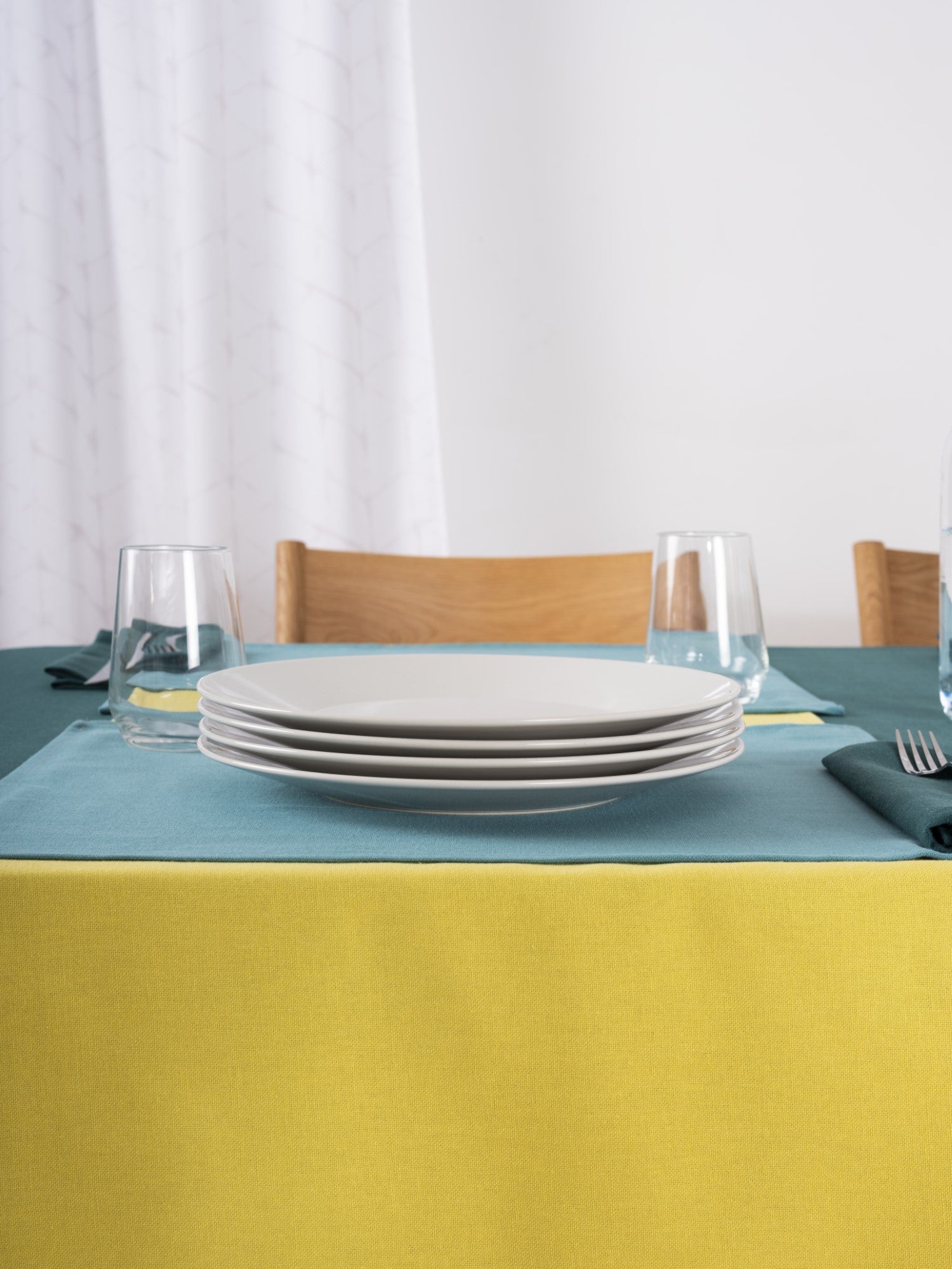 FLAT PLATE 28 CM PACK OF 6 UNITS.