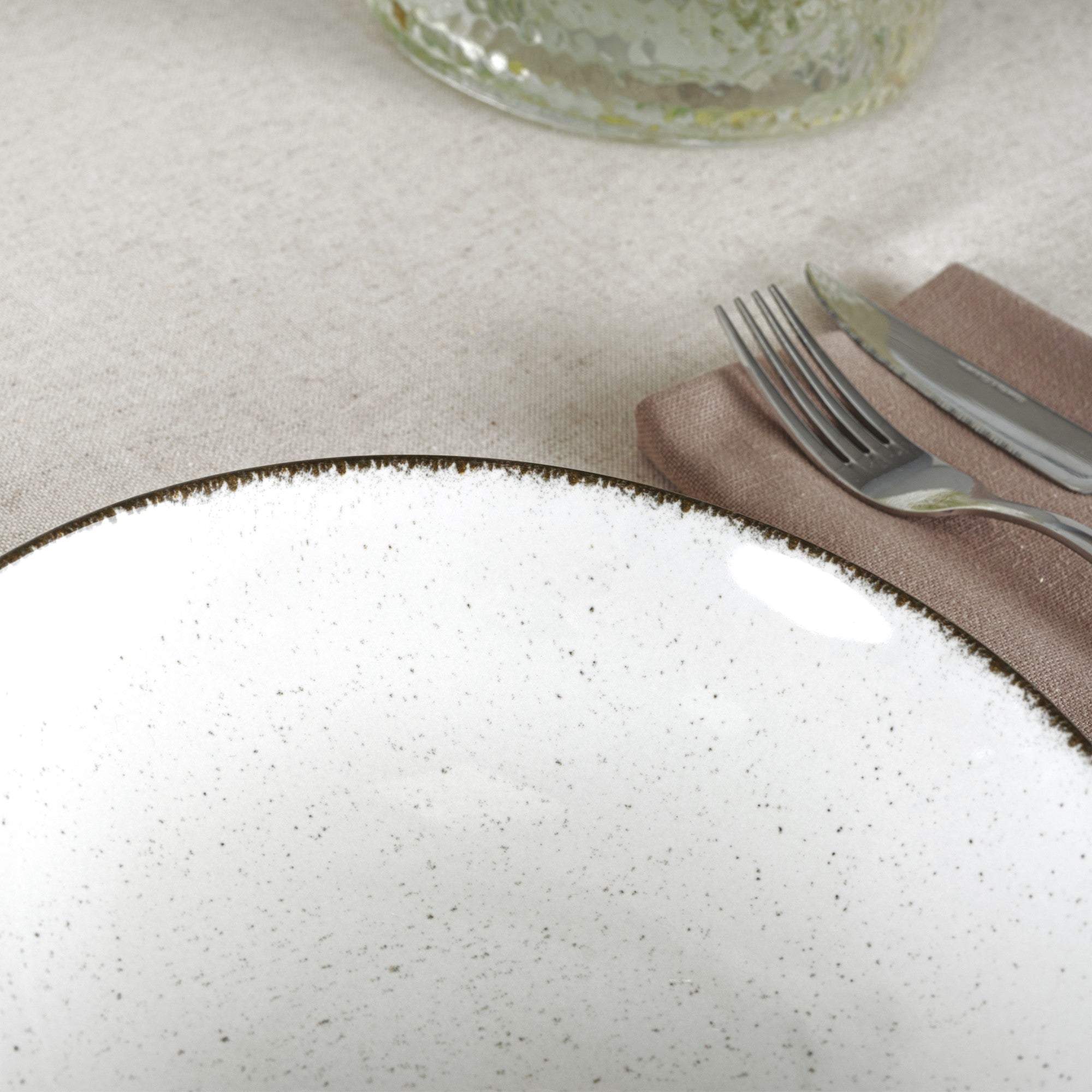 PLATO HONDO BORDE COLOR 21 CM PACK 6 UD.