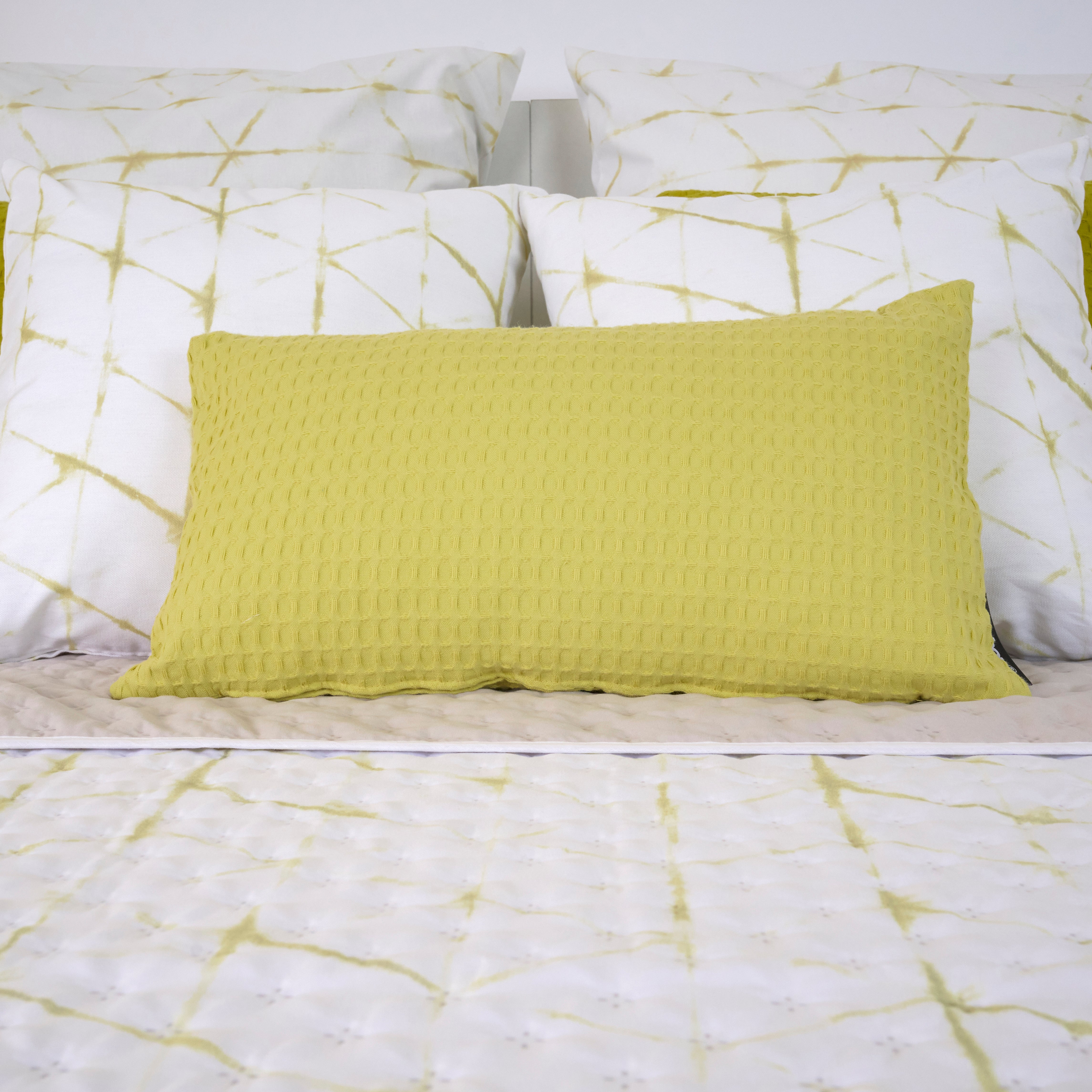 Couette réversible mi-saison vert poireau