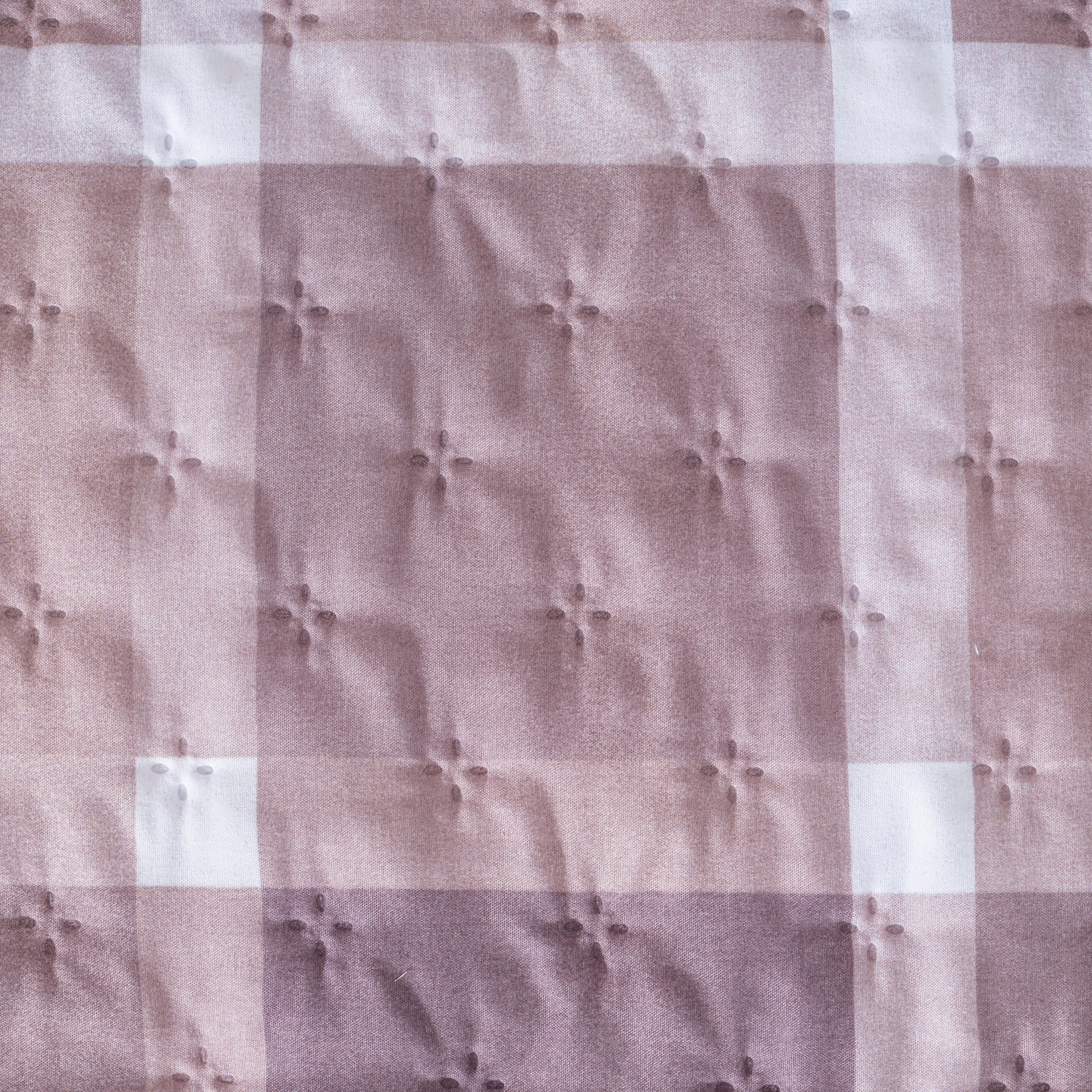 Colcha entretiempo reversible Sutton Marrón