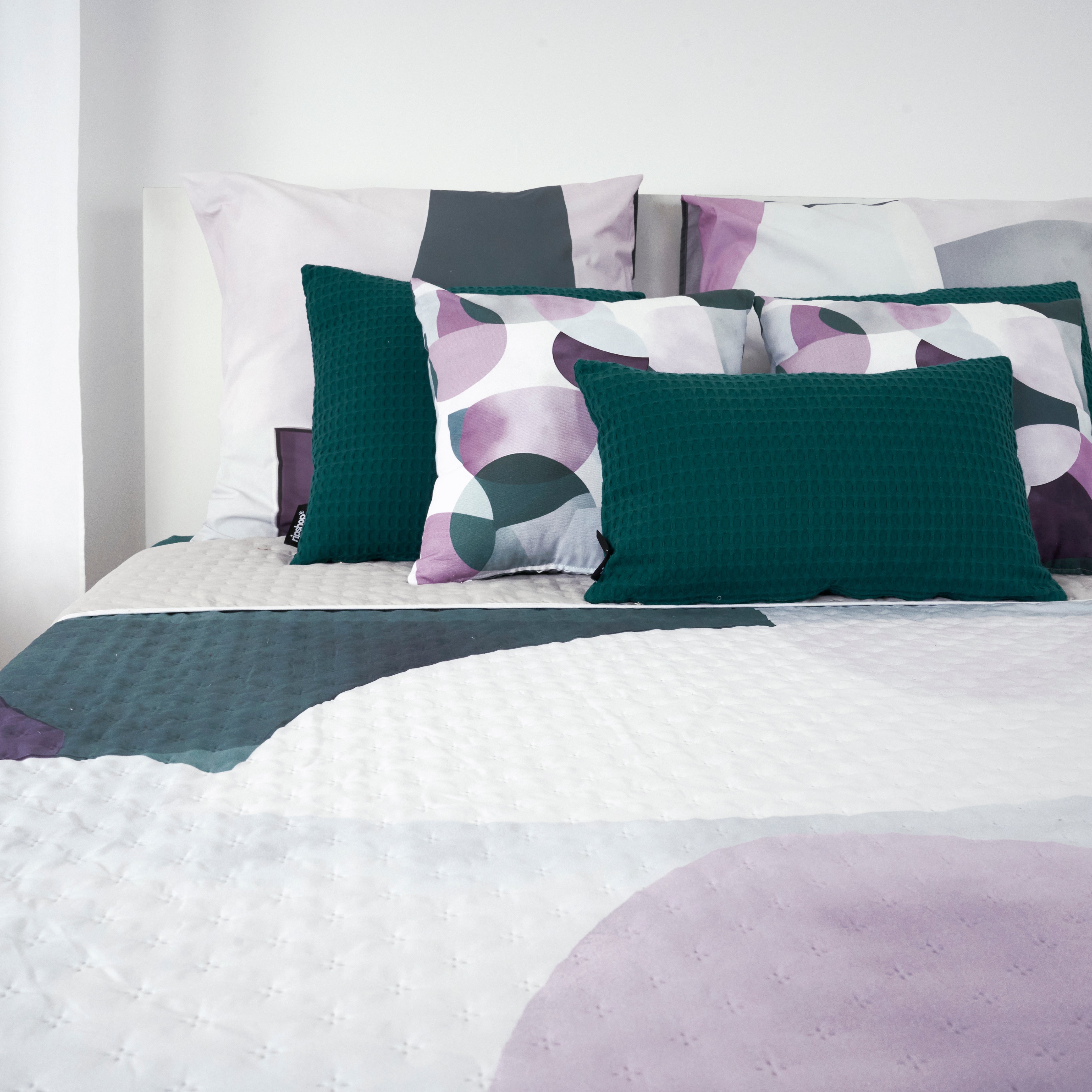 Couette mi-saison réversible York Lilac