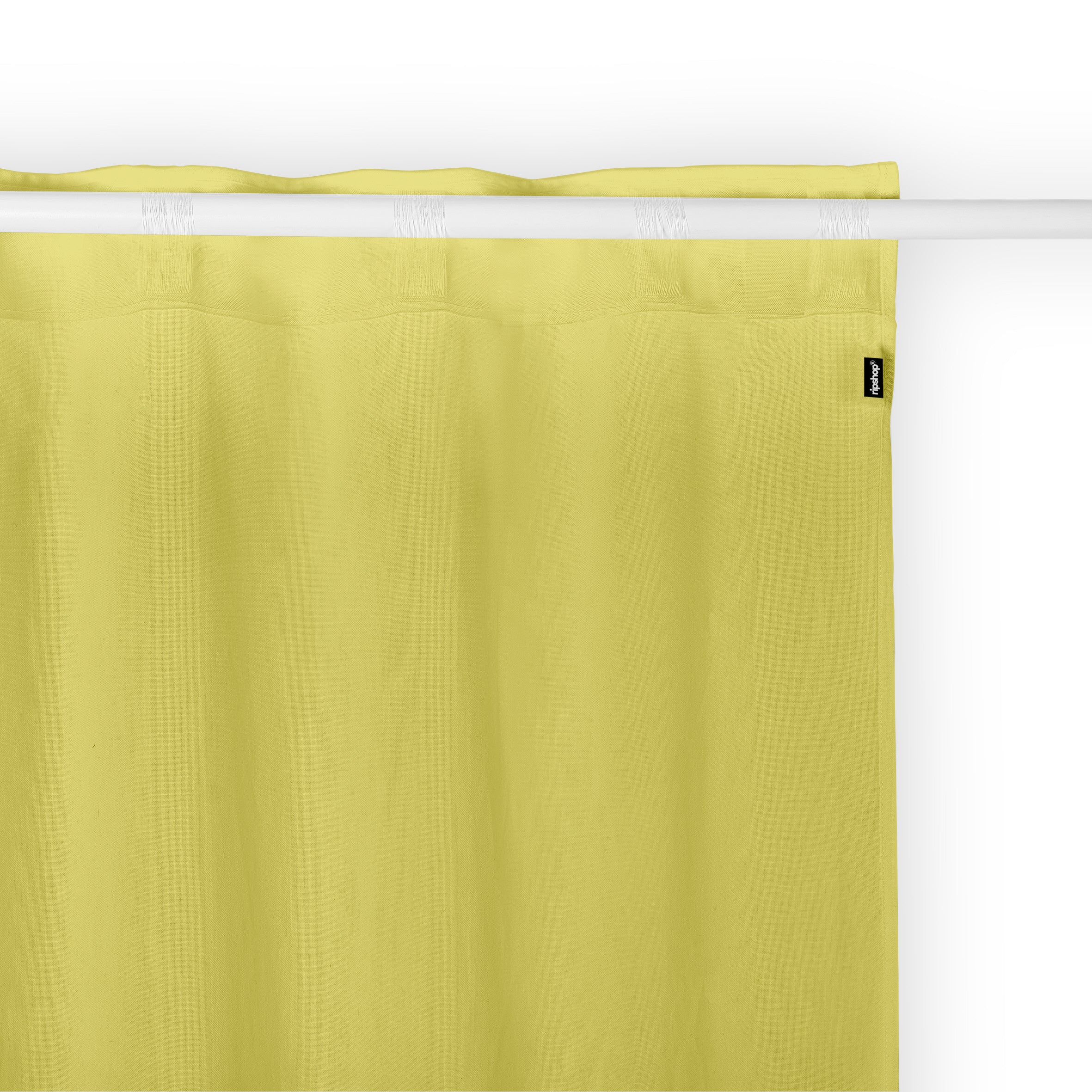 Cortina Cinta trasera Lino 100% Verde Claro