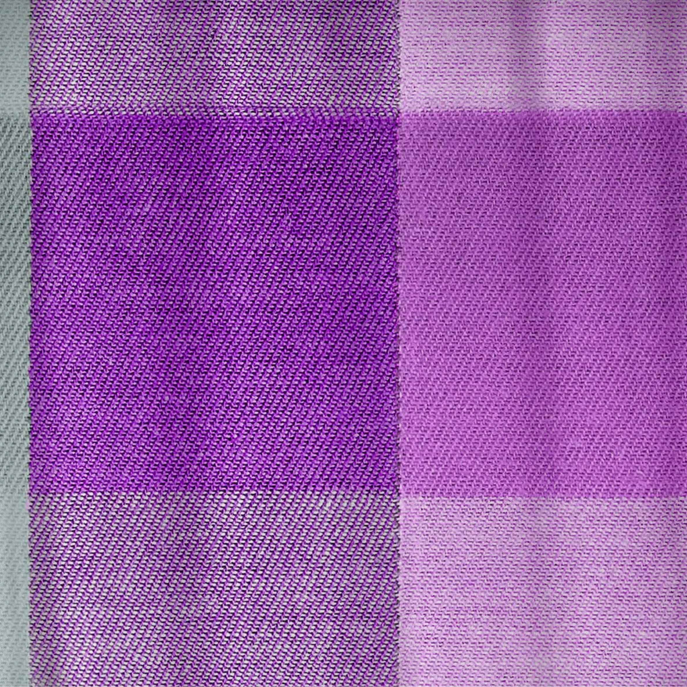 Rideau Ruban Dos 100% Coton Bain Lilas