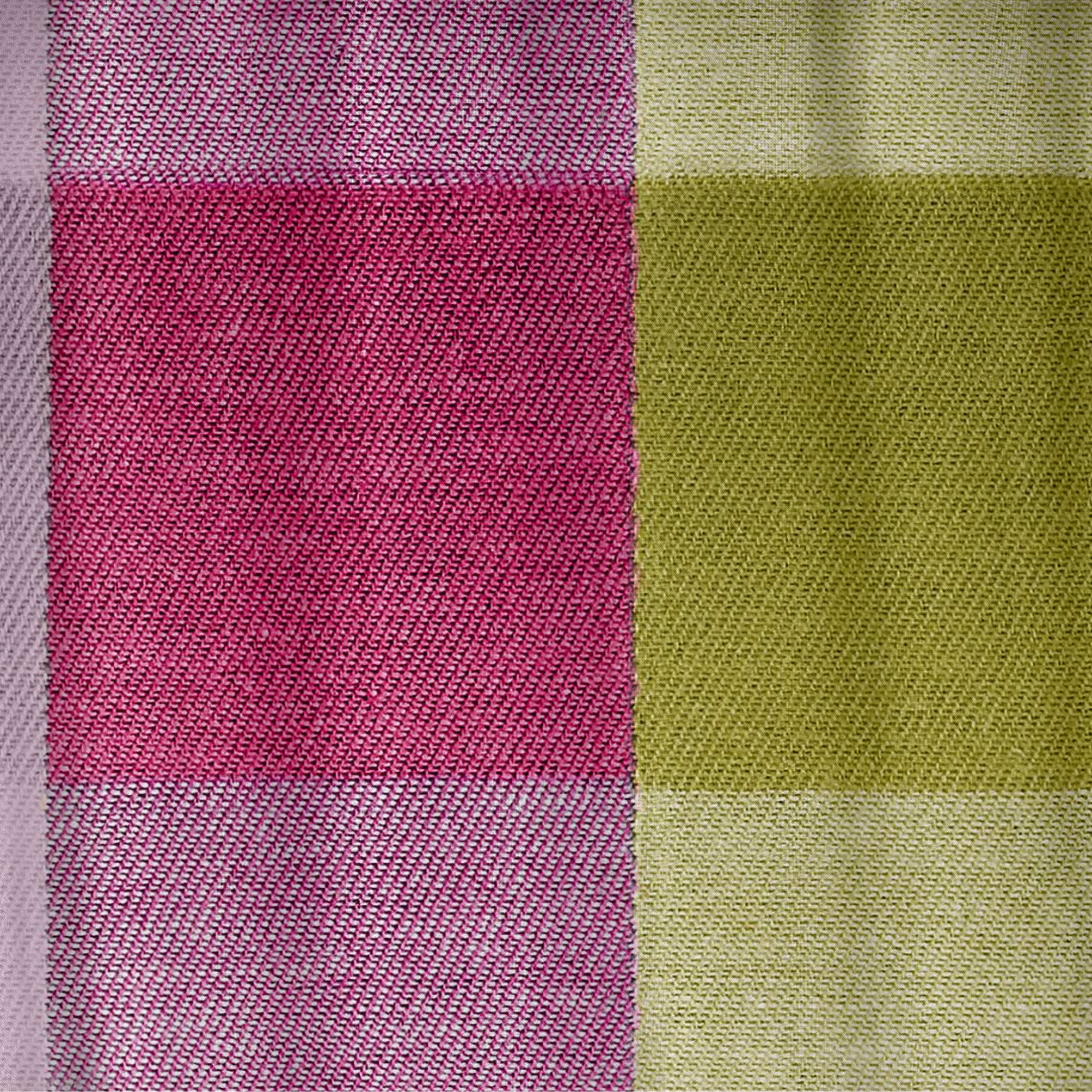 Rideau Ruban Dos 100% Coton Bain Rose