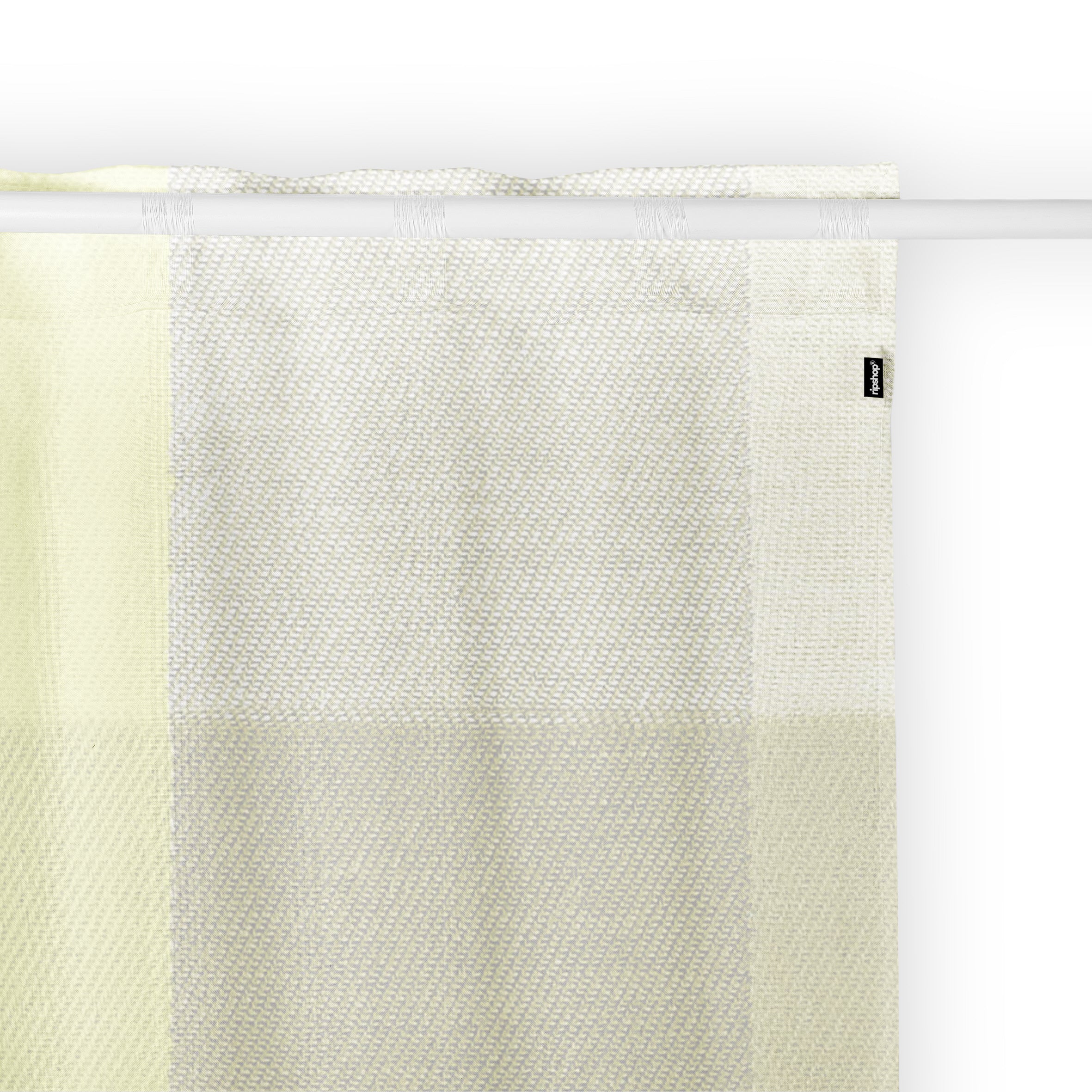 Cortina Cinta trasera 100% algodón Bath Verde