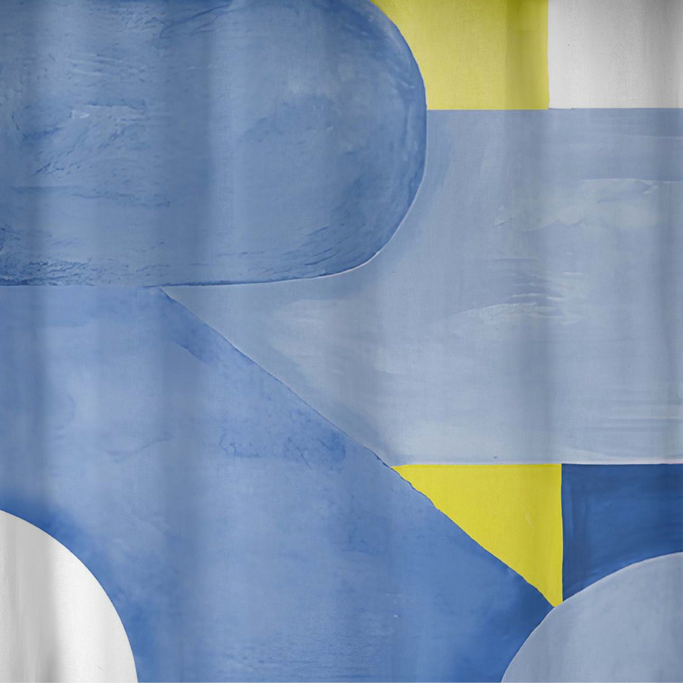 Cortina Cinta trasera 100% algodón Dundee Azul