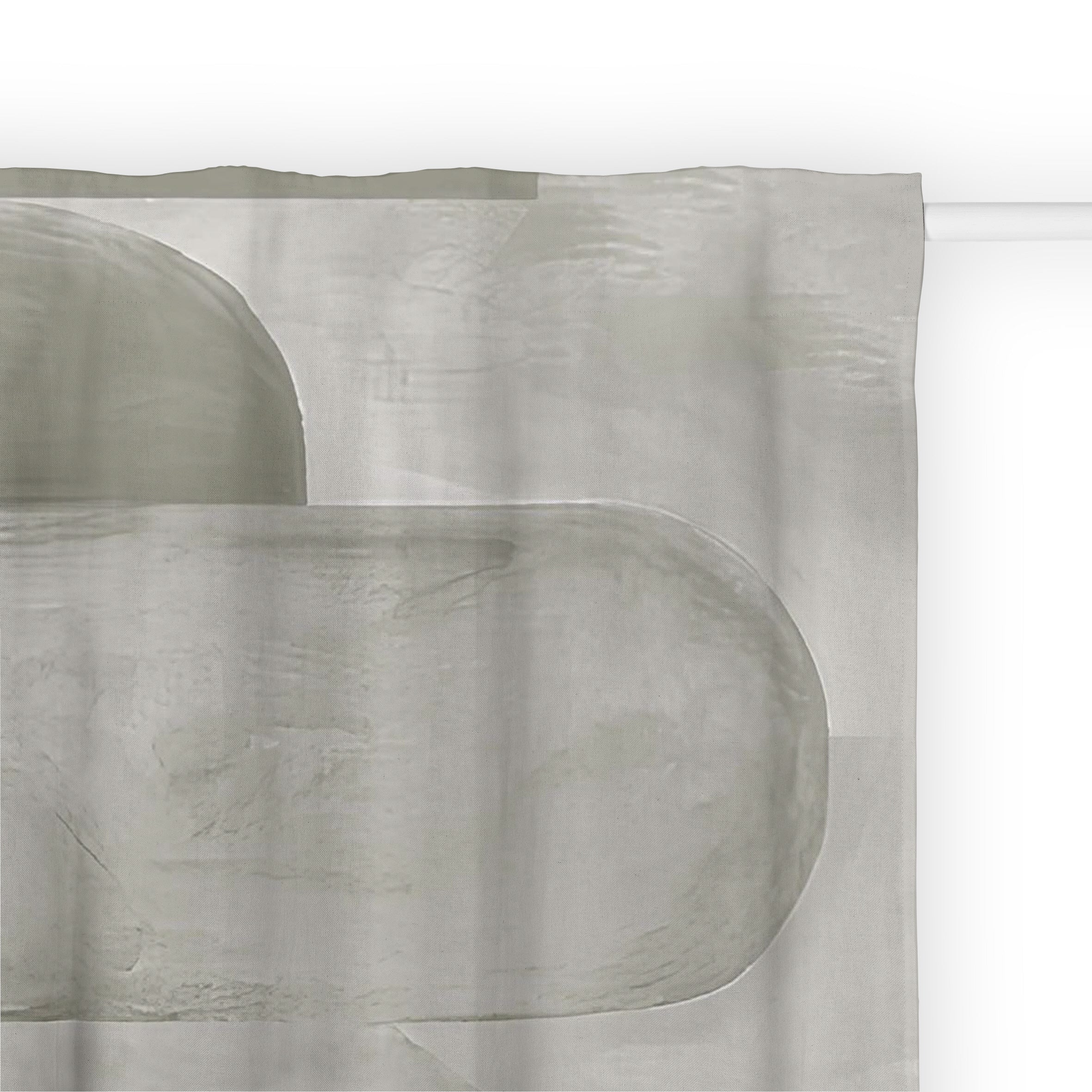 Ruban de rideau arrière 100 % coton Dundee Nude