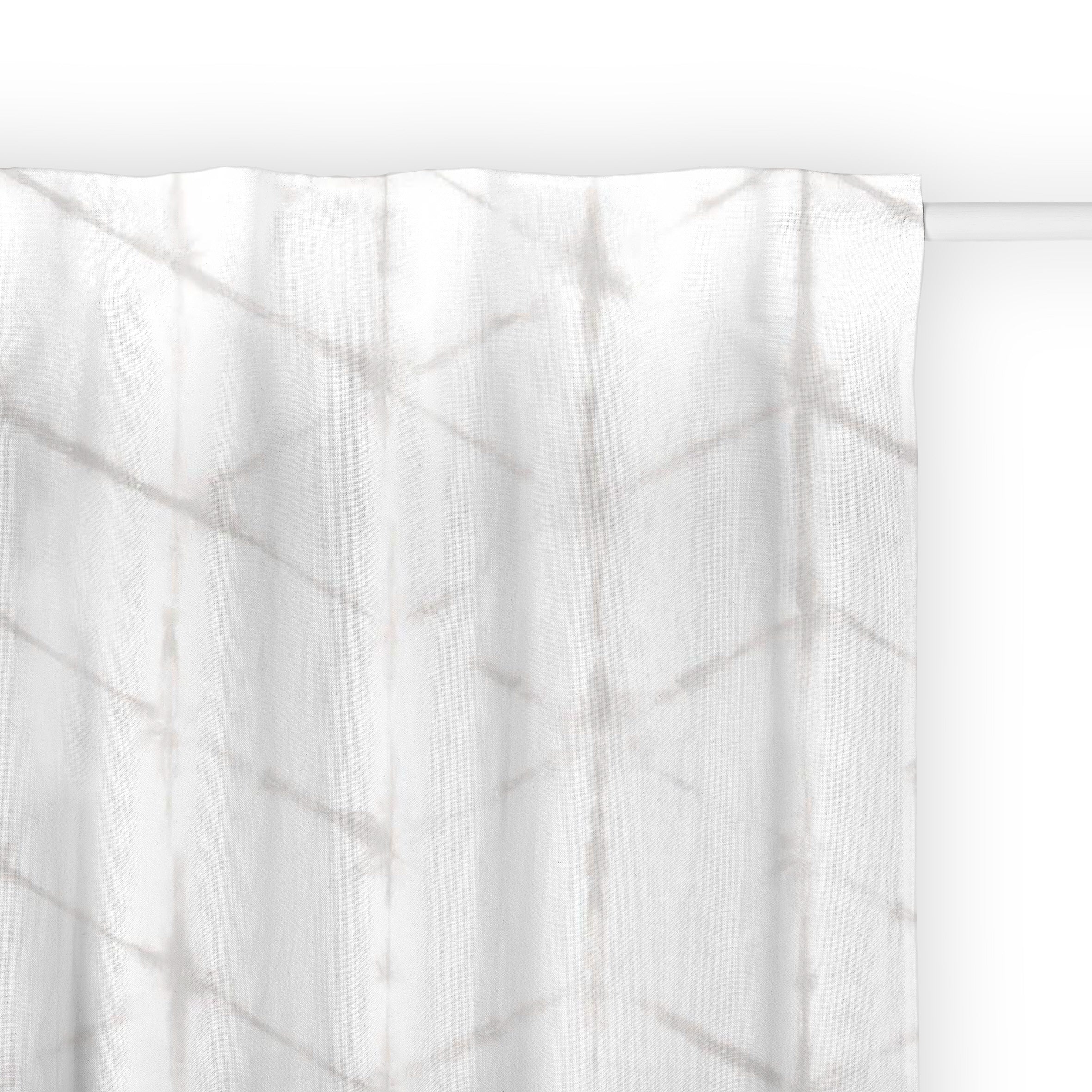 Cortina Cinta trasera 100% algodón Leek 2