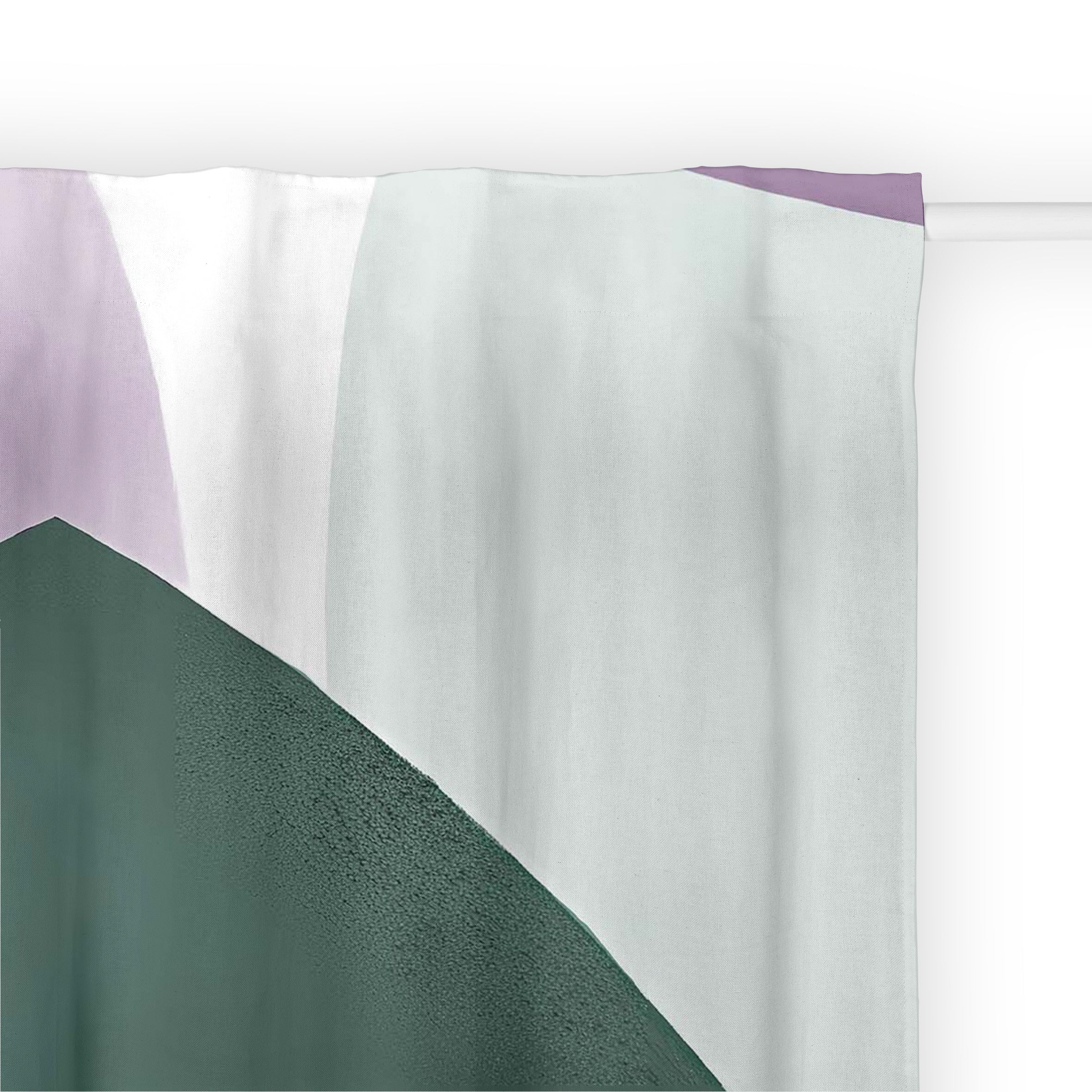 Ruban de rideau arrière 100 % coton York Lilac