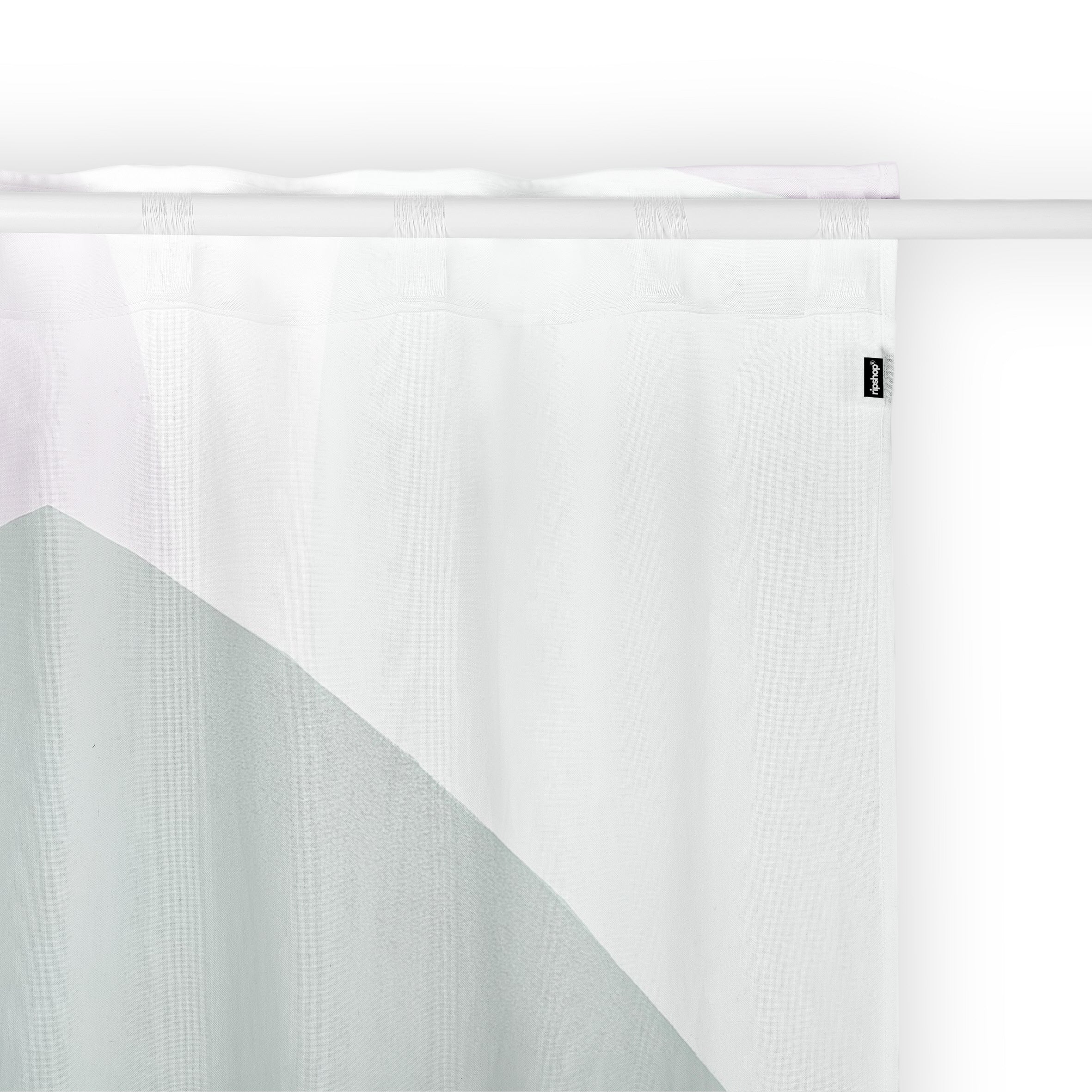 Ruban de rideau arrière 100 % coton York Lilac