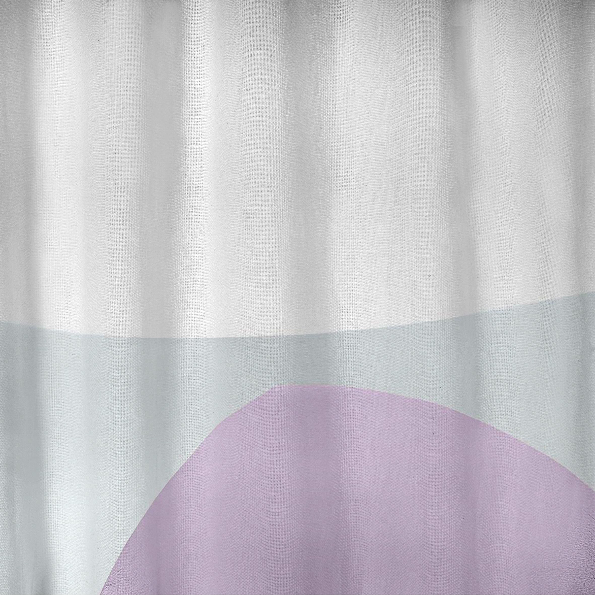 Ruban de rideau arrière 100 % coton York Lilac