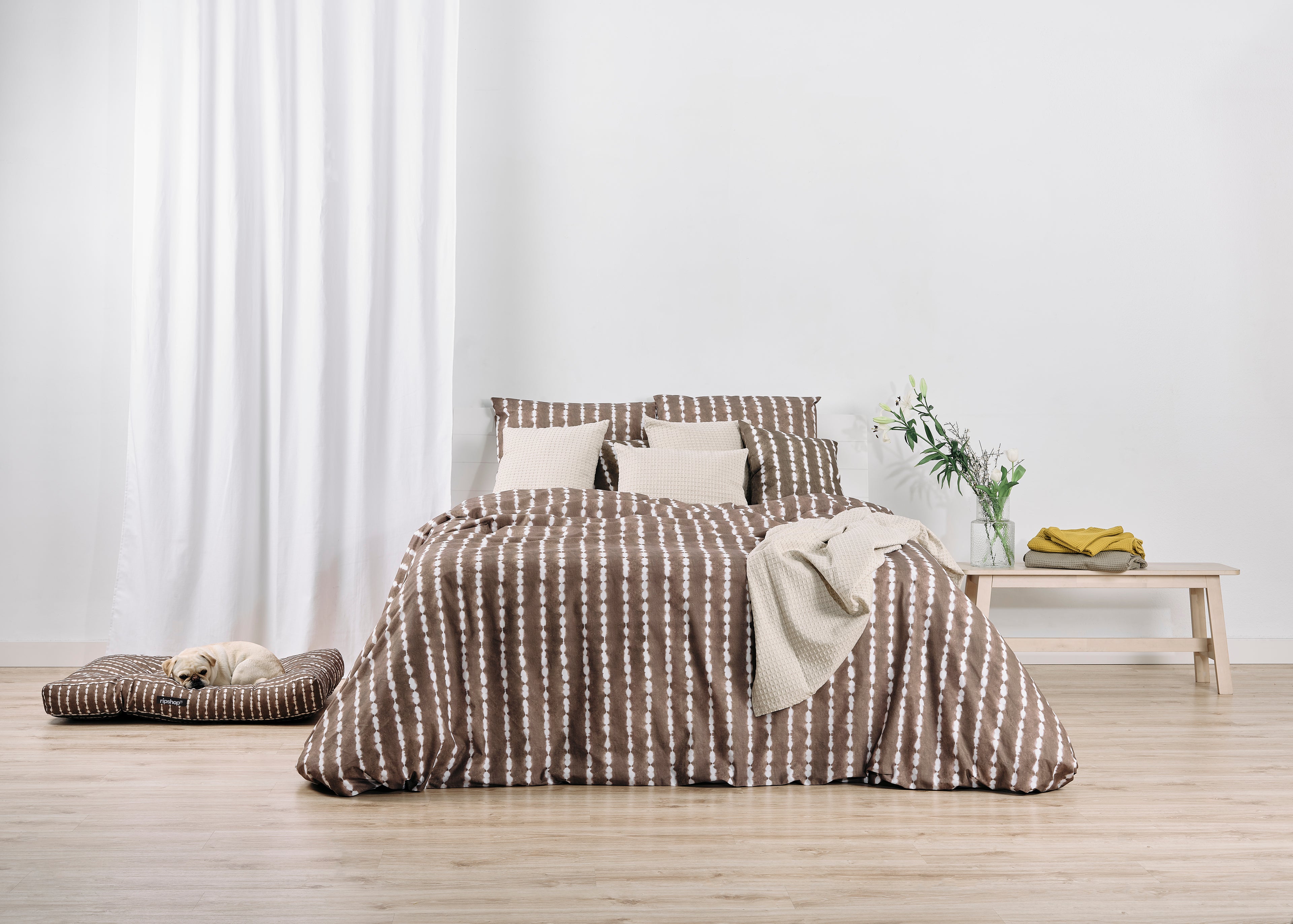 Cama de mascota 100% algodón antimanchas Bolton 6