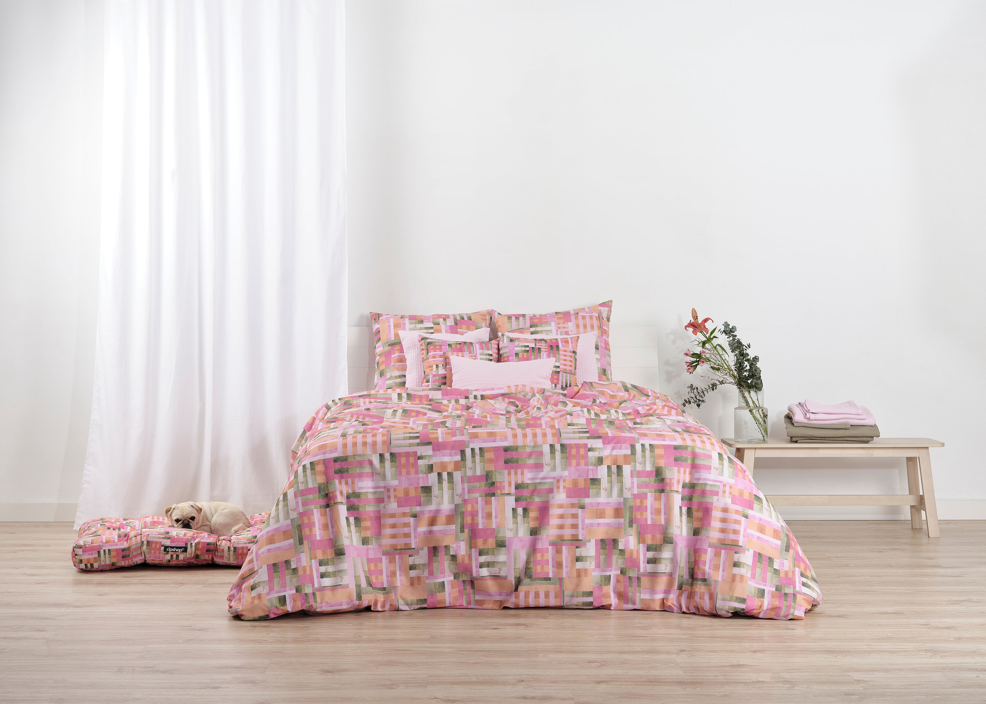 100% cotton stain-resistant pet bed Diss 1