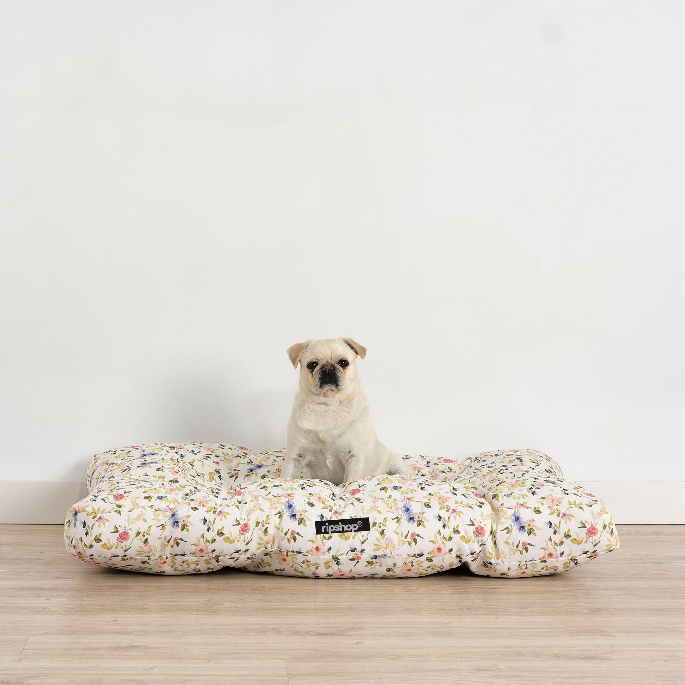 100% Cotton Stain Resistant Pet Bed Leeds Green