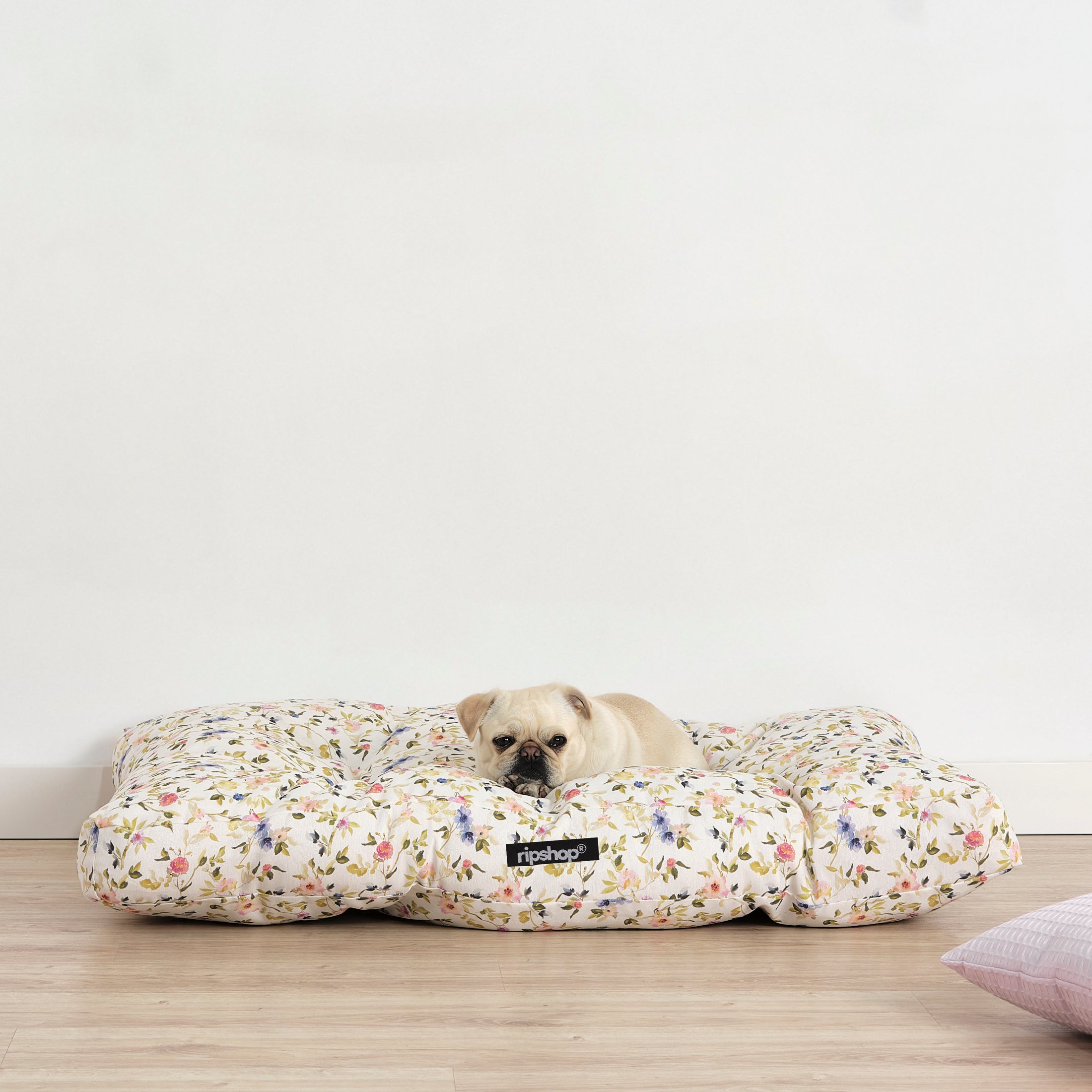 100% Cotton Stain Resistant Pet Bed Leeds Green
