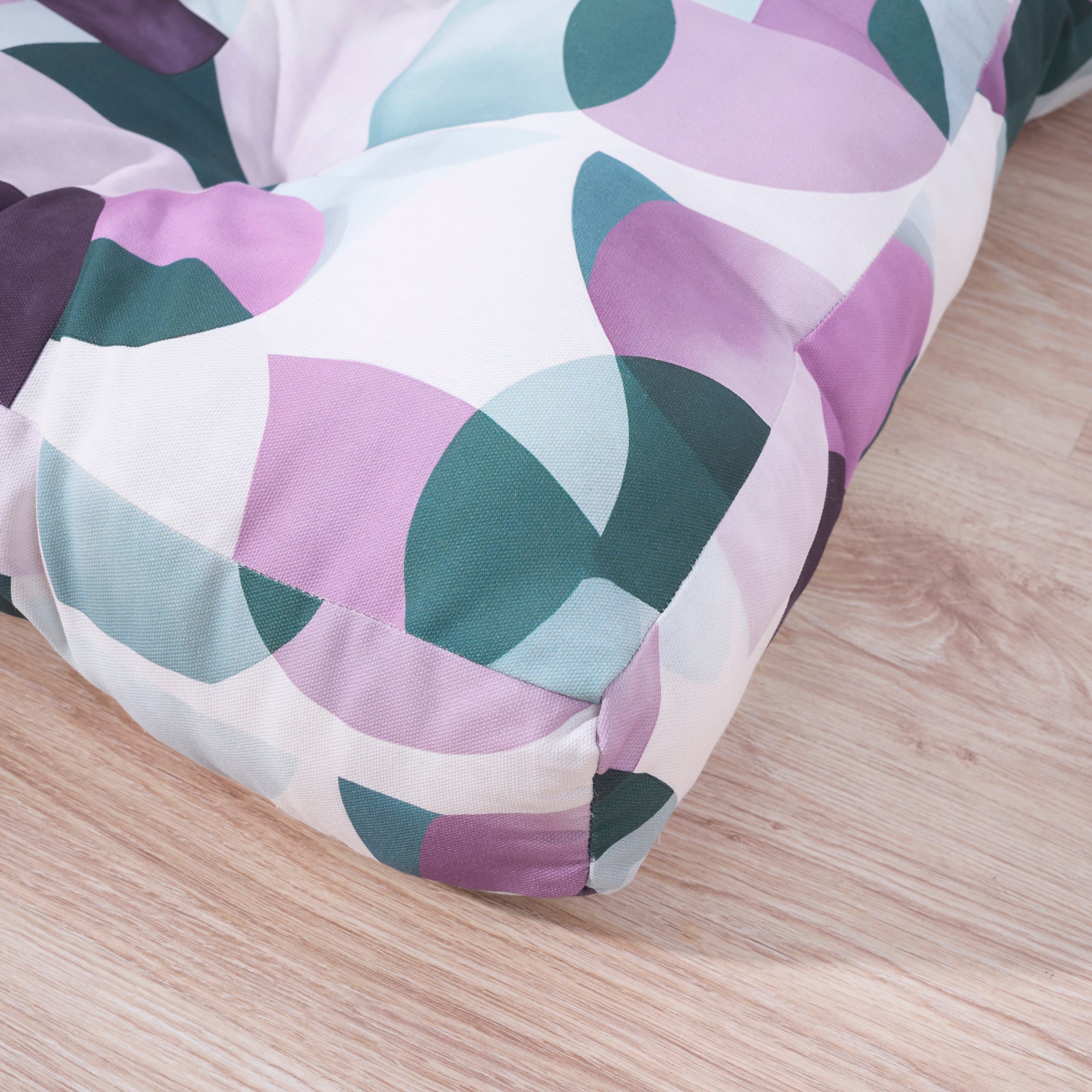 Lit pour animal de compagnie 100 % coton résistant aux taches York Lilac