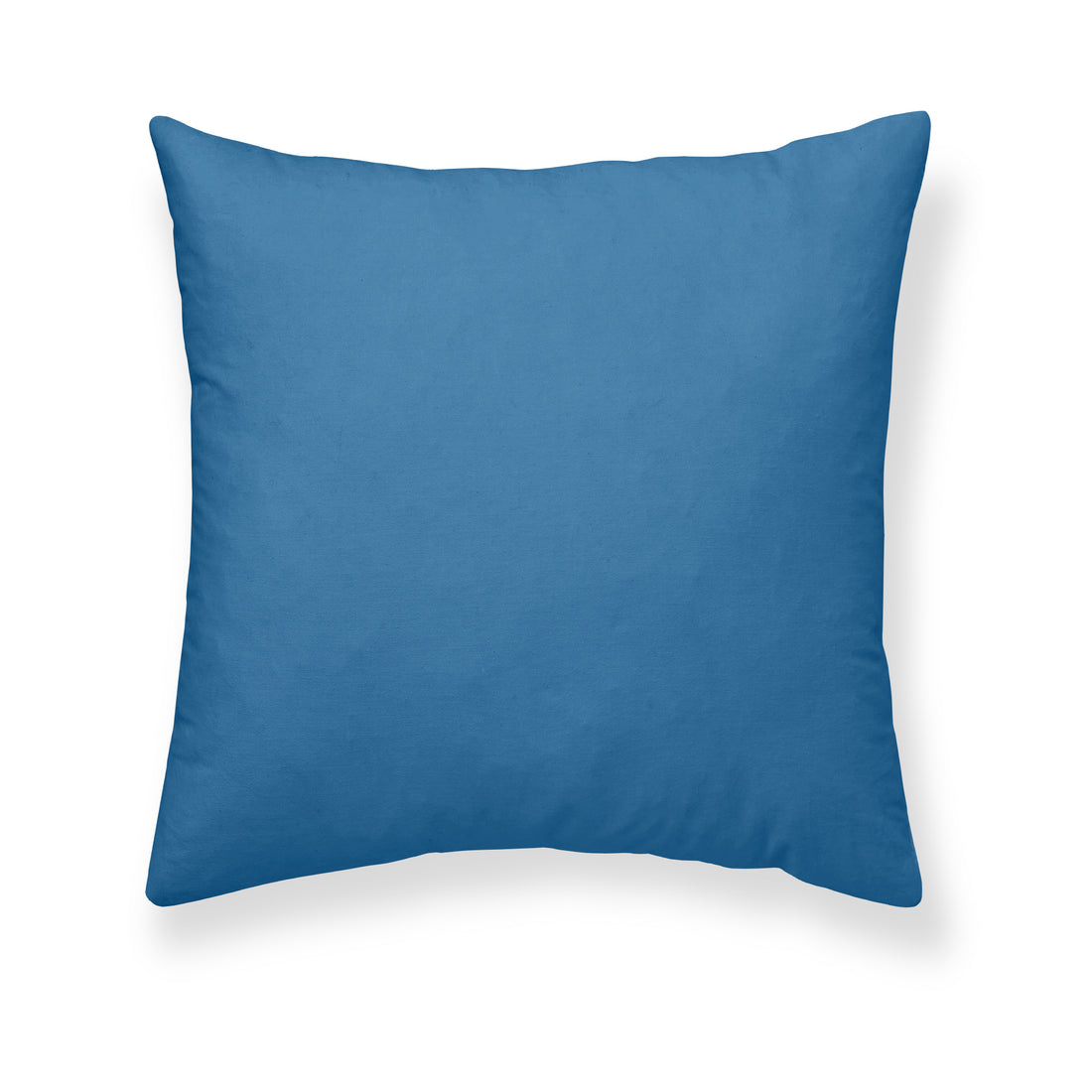 Taie d'oreiller unie 100% coton Bleu Ciel