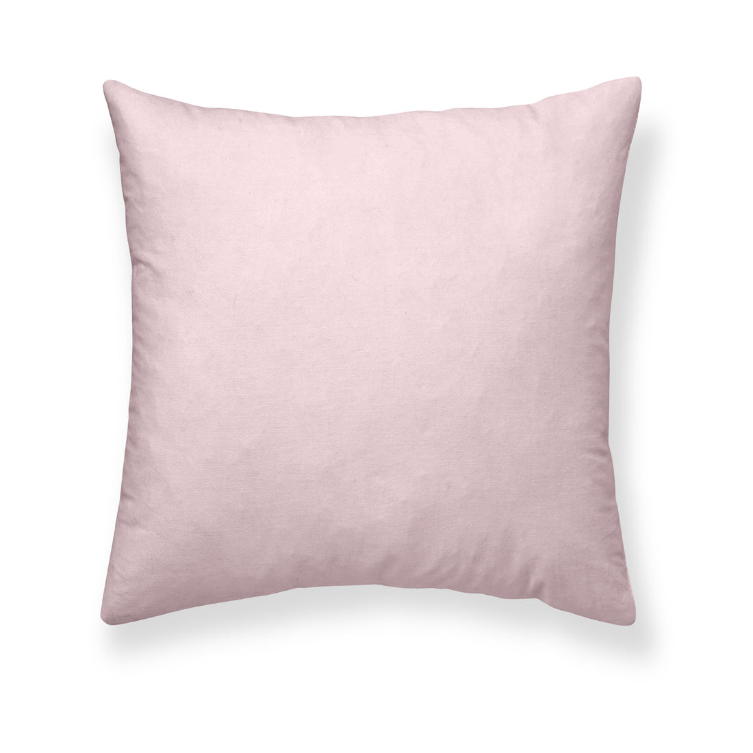 Funda almohada lisa 100% algodón Rosa Palo