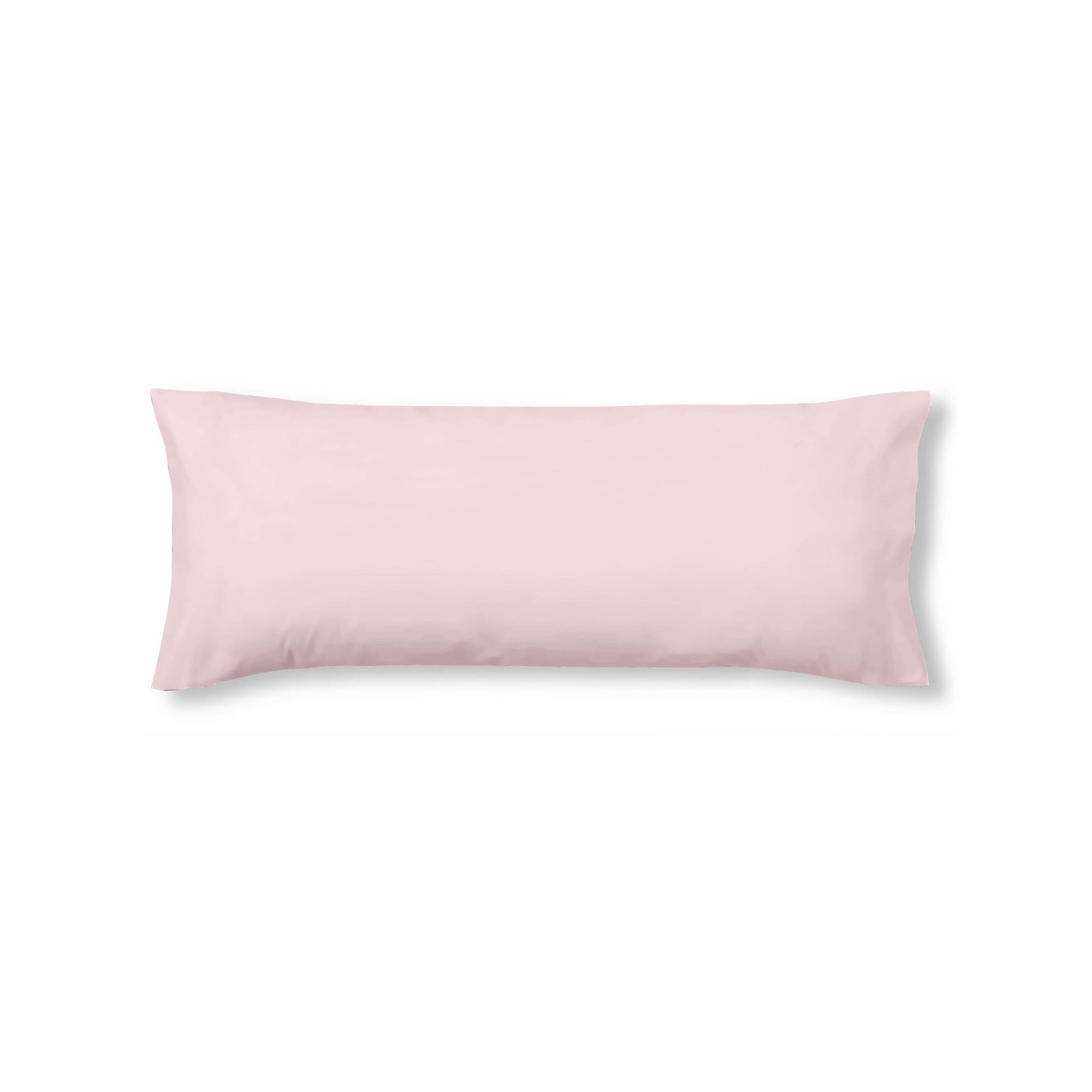 Funda almohada lisa 100% algodón Rosa Palo