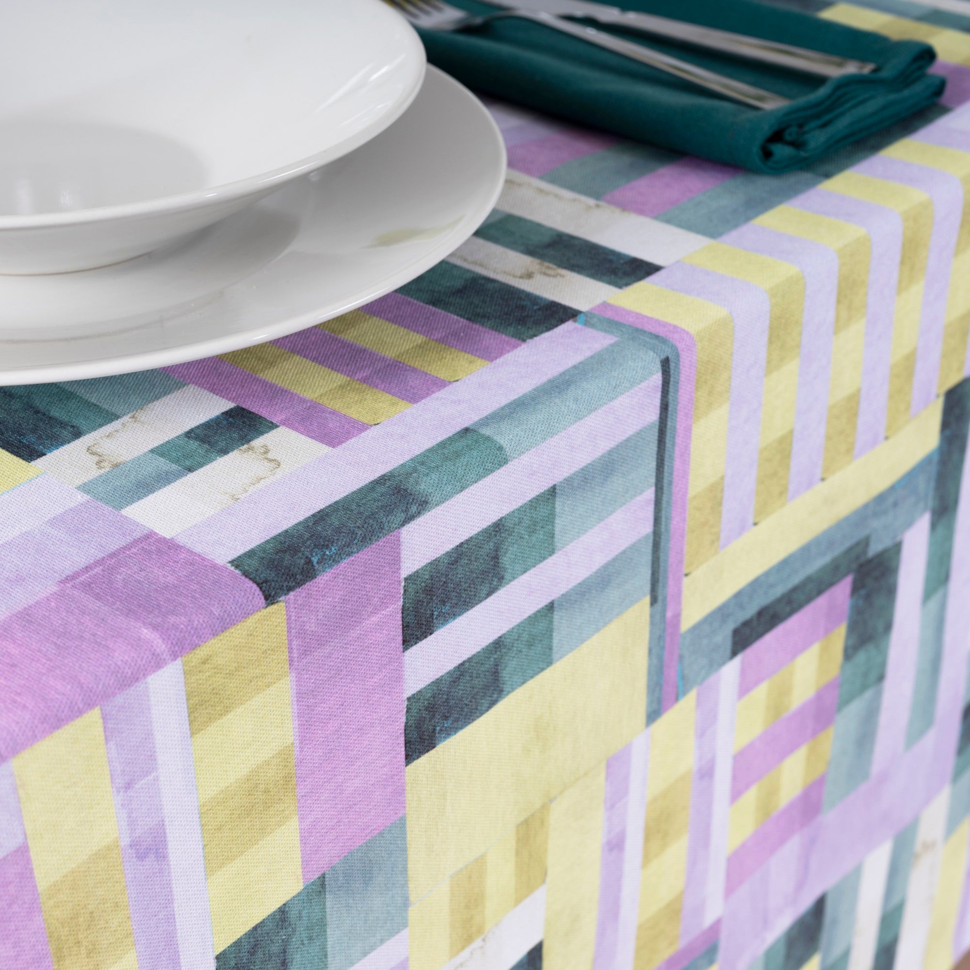 Mantel resinado antimanchas 100% algodón Diss 2