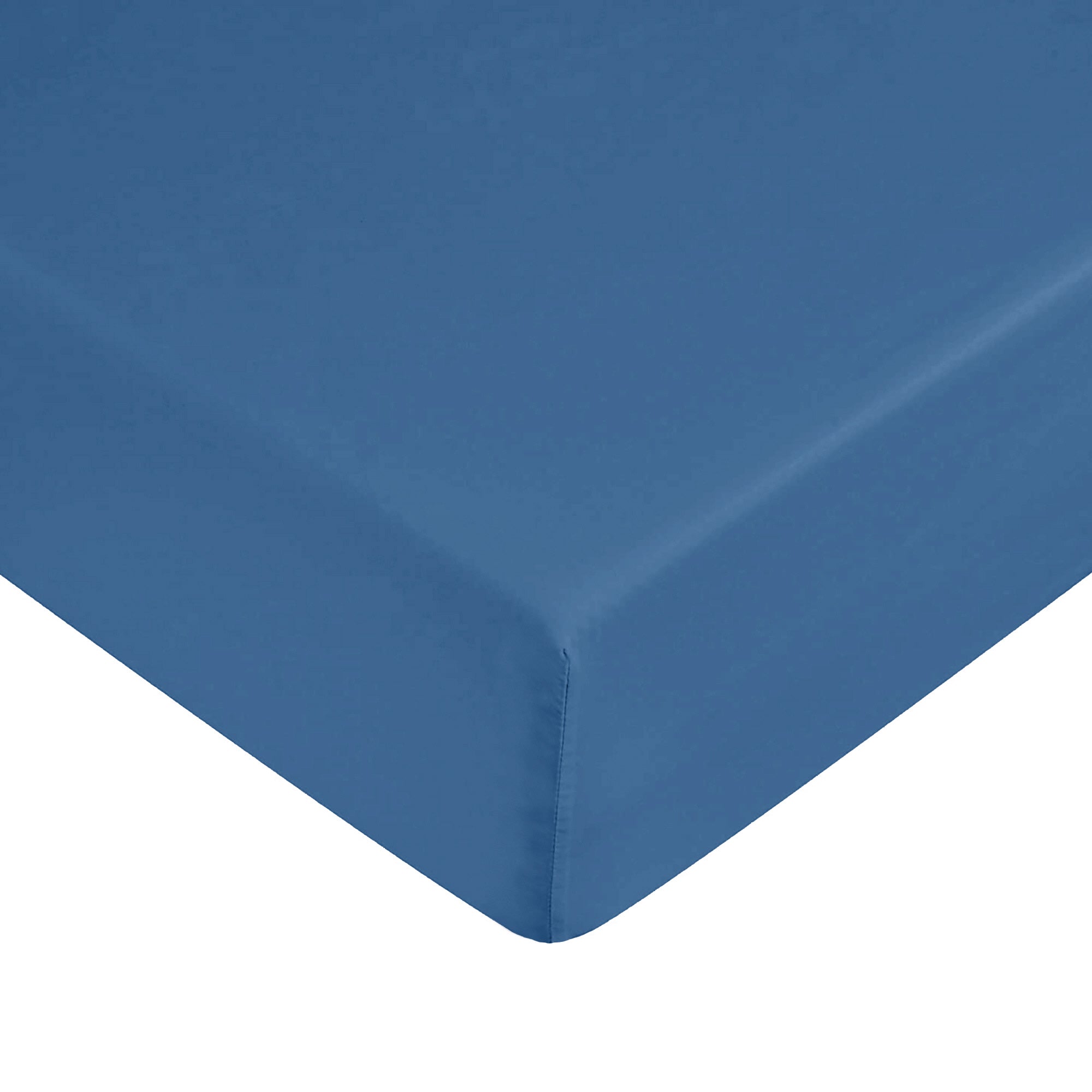 100% Cotton Sheet Set Bath Blue
