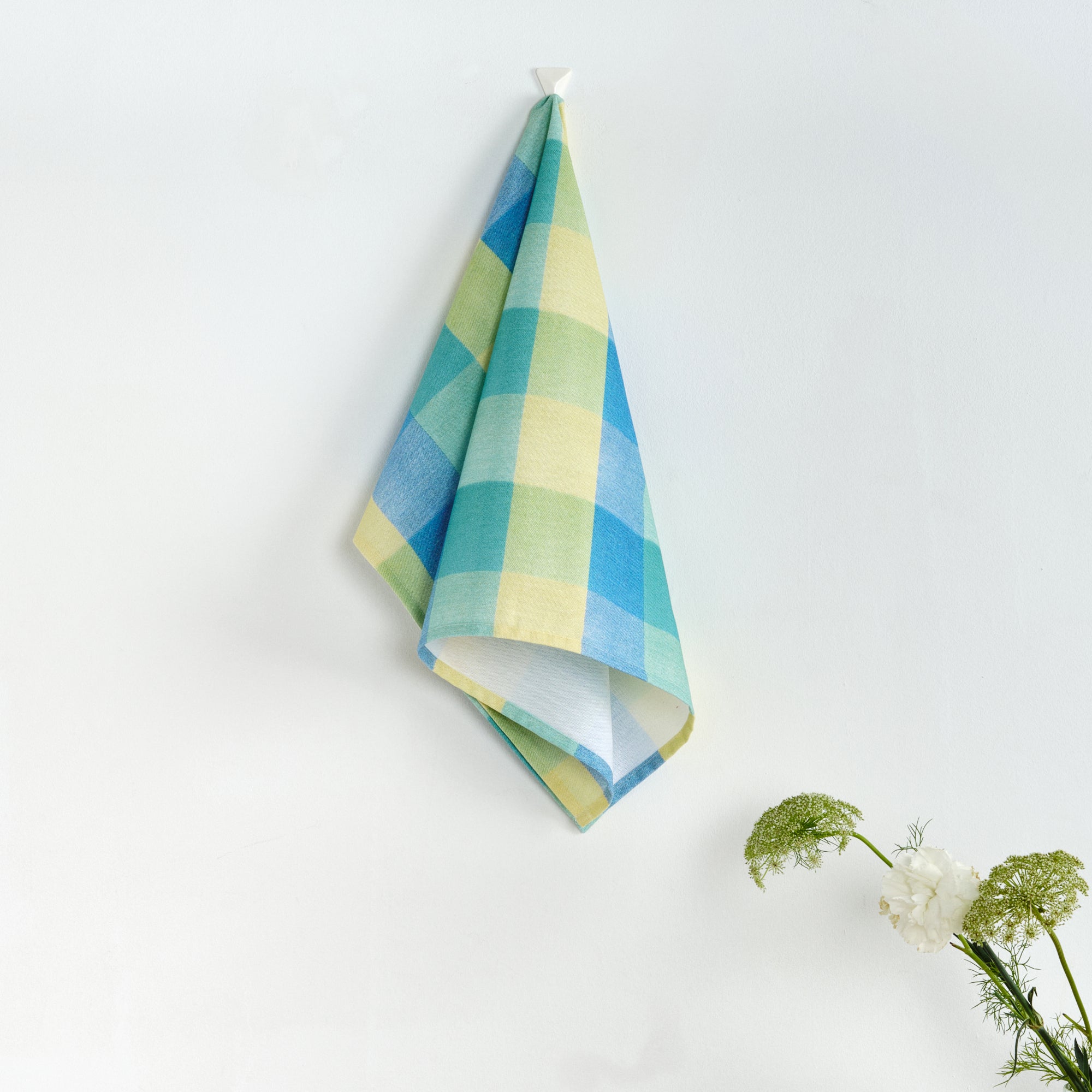 Pack of 2 pcs. 100% cotton kitchen cloth Bath Blue