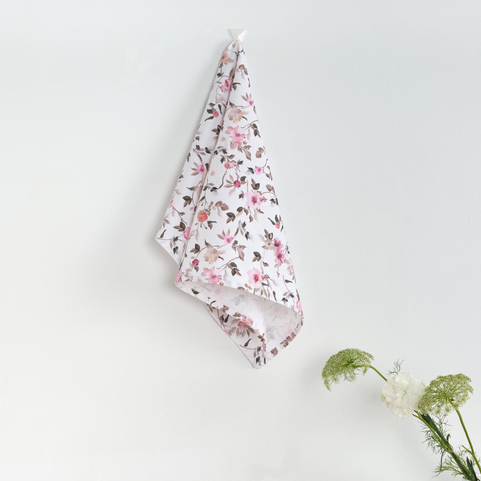 Pack 2 ud. paño de cocina 100% algodón Leeds Rosa