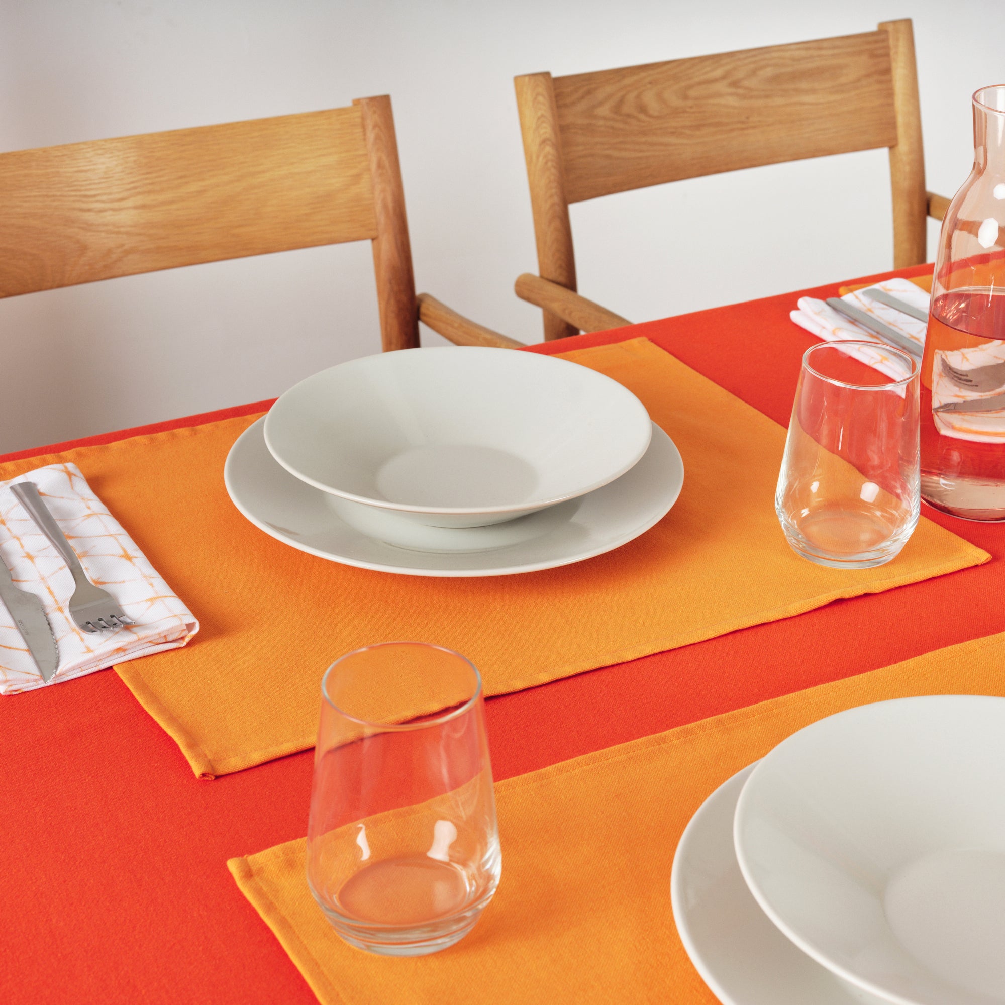 Pack of 2 pcs. 100% cotton napkins Leek 23