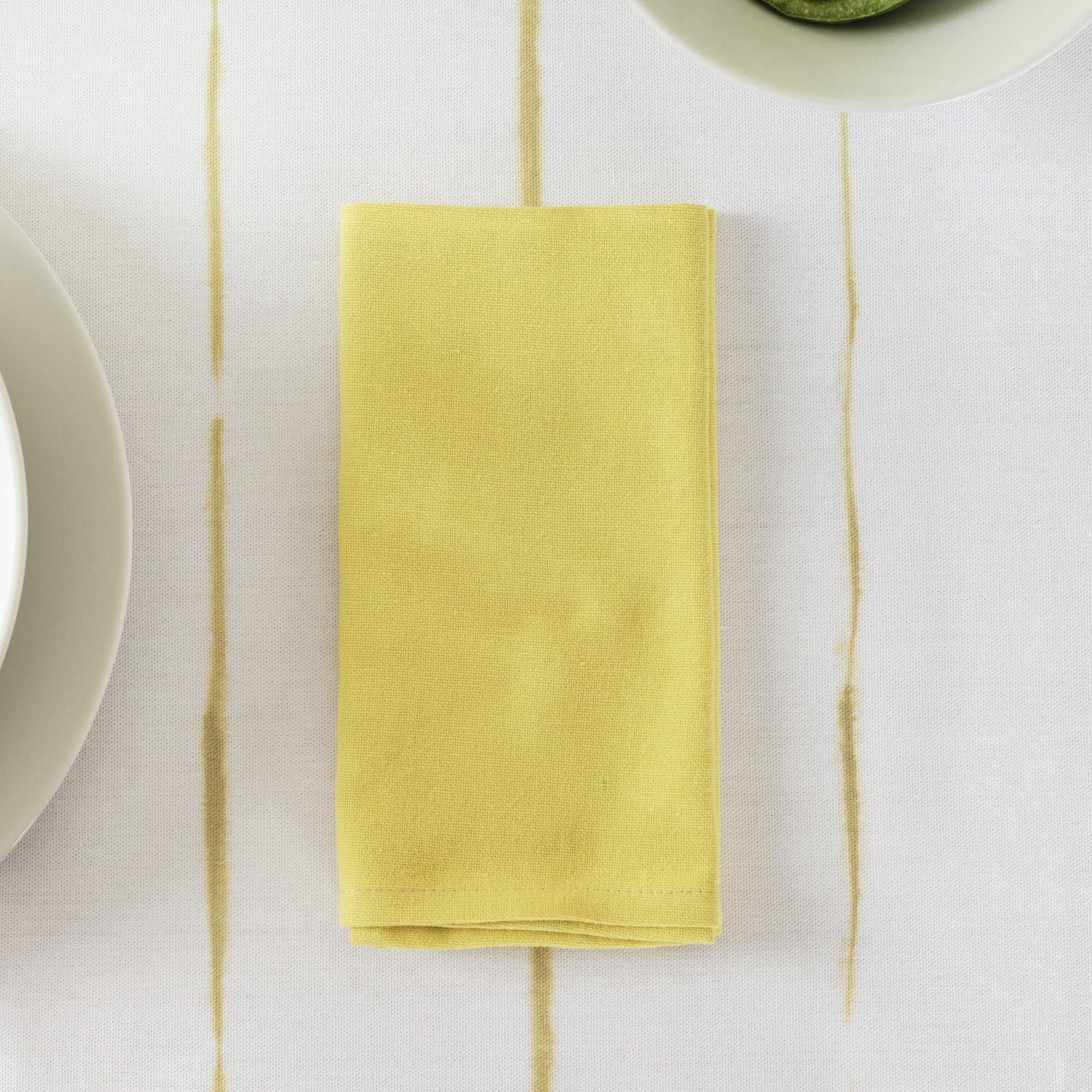 Pack 2 ud. servilletas liso Lino 100% Pistacho