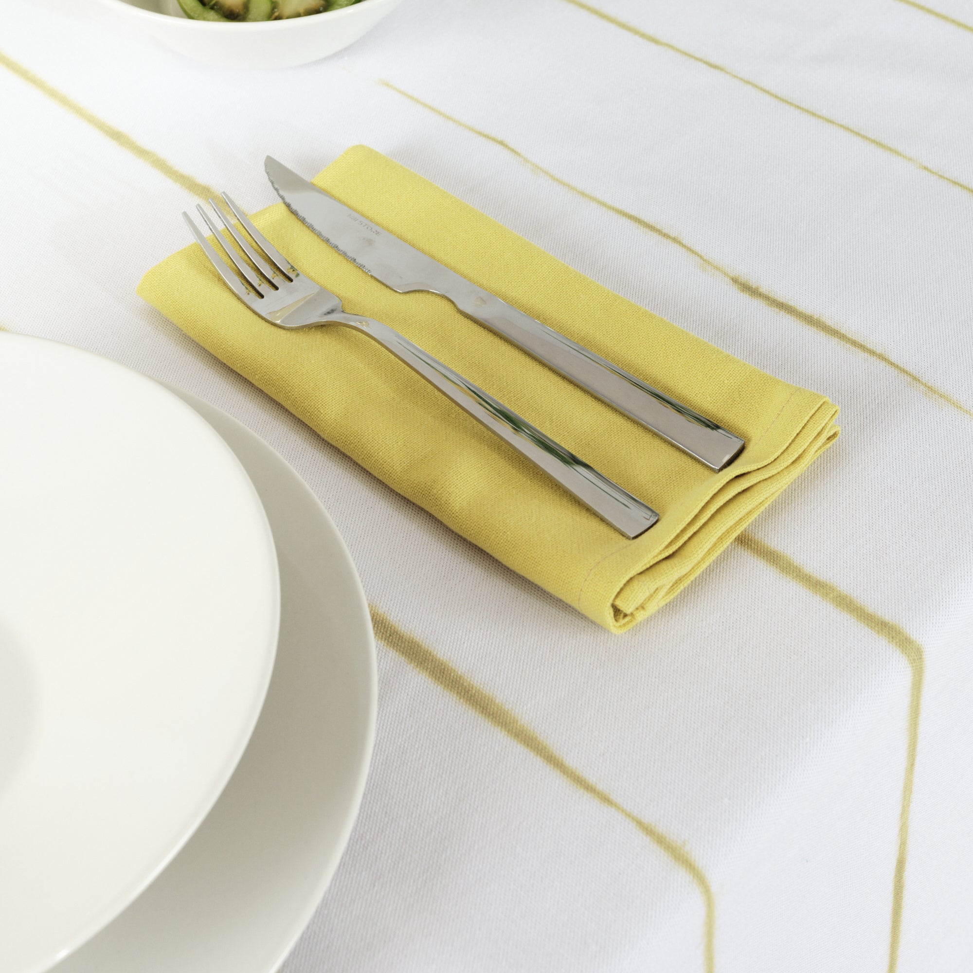 Pack 2 ud. servilletas liso Lino 100% Pistacho