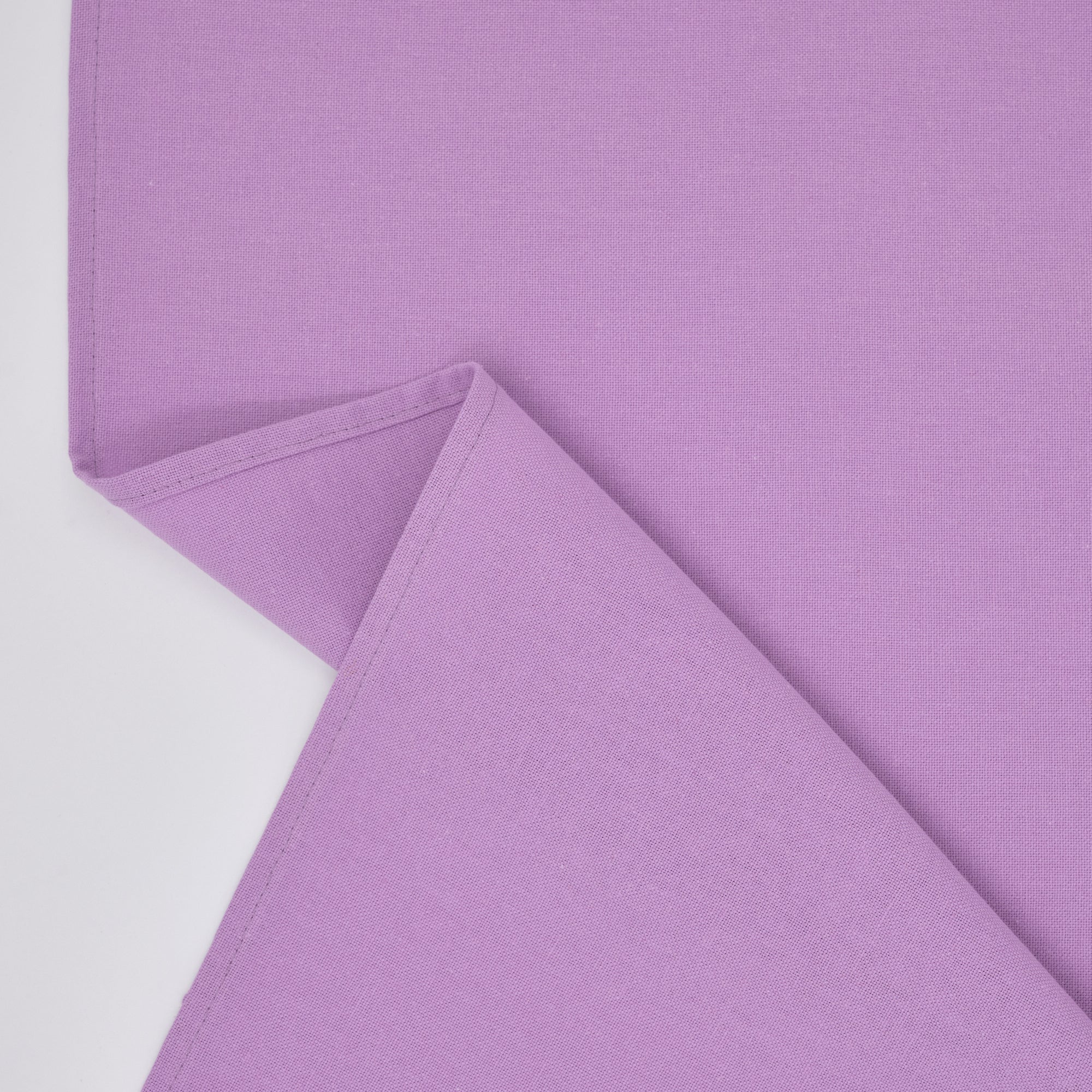 Pack of 2 plain kitchen cloths, 100% linen, lilac