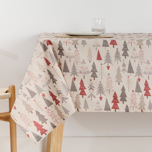 Merry Christmas 31 stain-resistant tablecloth