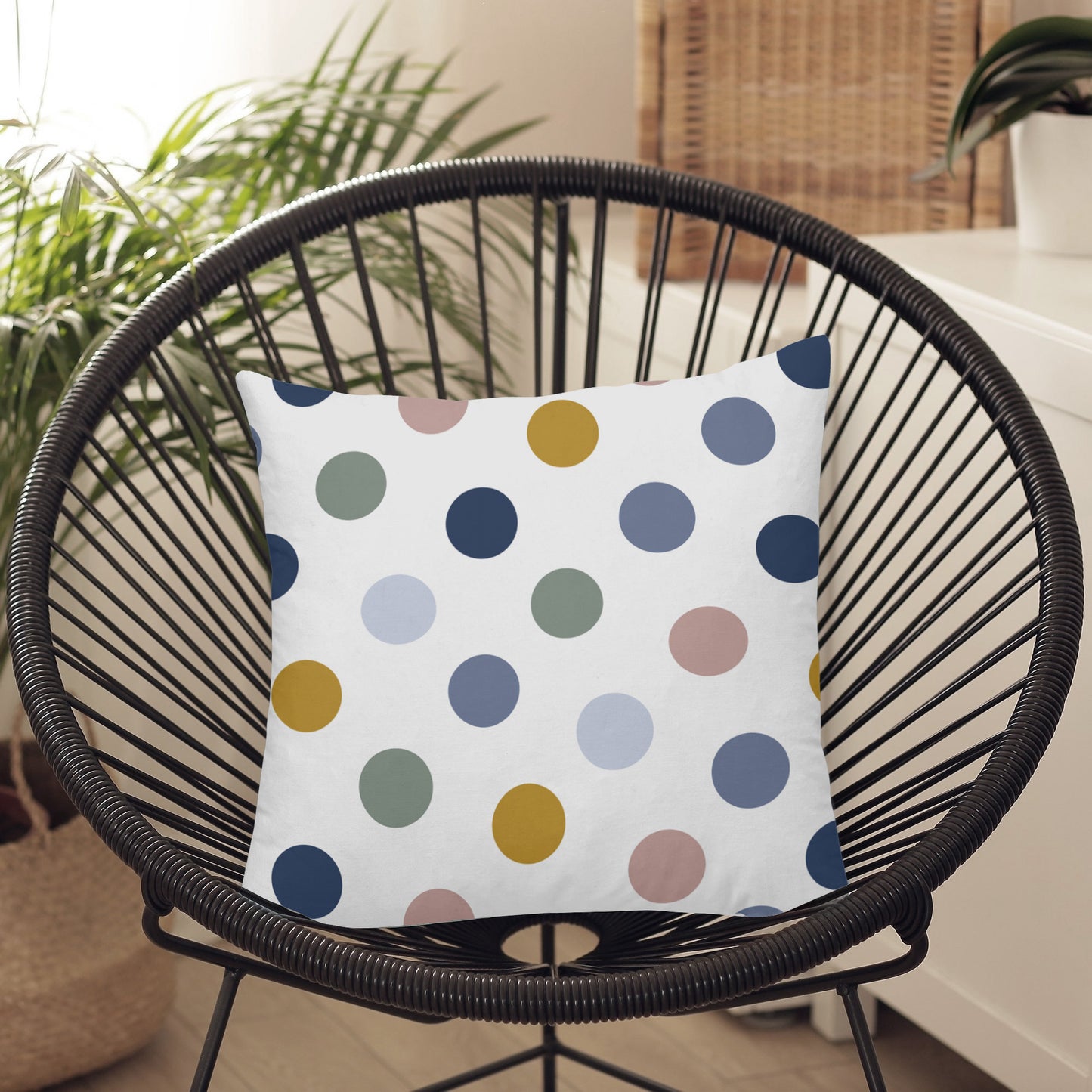 Indoor and outdoor stain-resistant cushion with stain-resistant filling 0120-160 50x50 cm