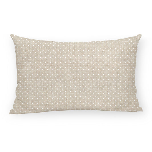 Stain-resistant indoor and outdoor cushion with white Plumeti stain-resistant filling 30x50 cm