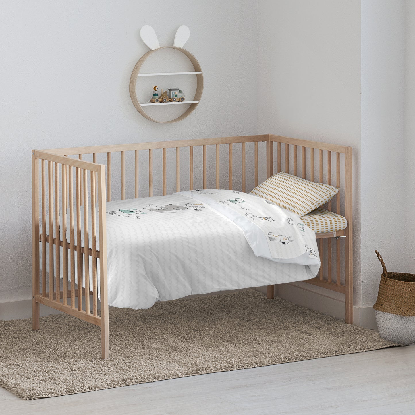 Huali Big crib duvet cover