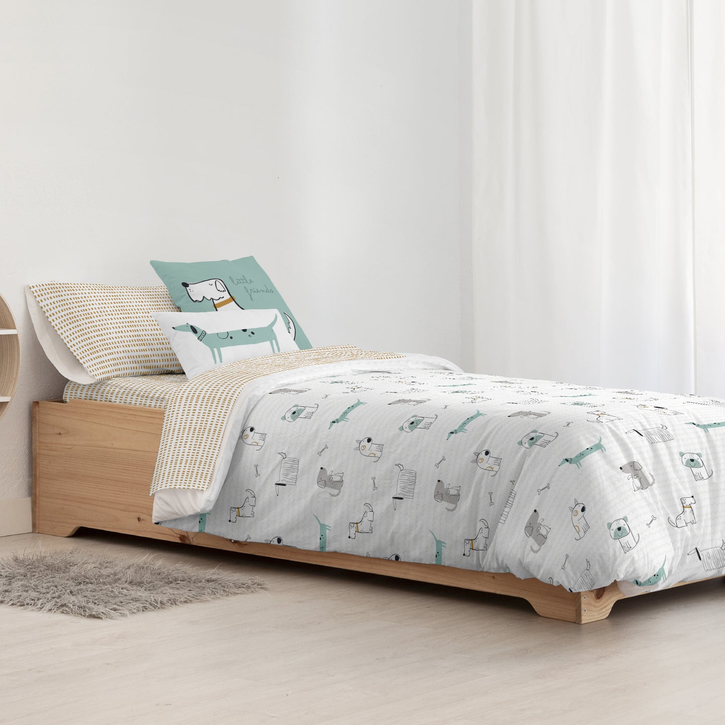 Housse de couette Huali Small 100% coton