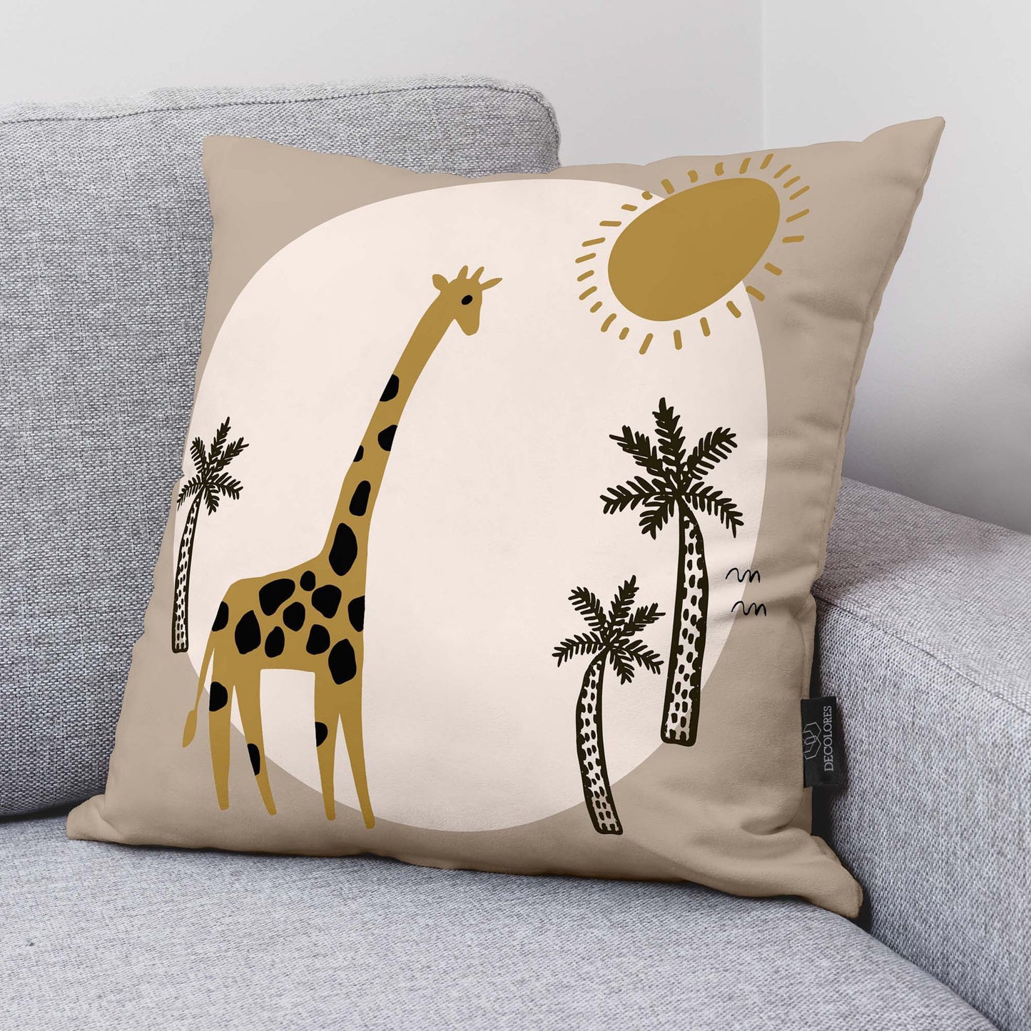 Cushion cover 100% cotton Mael A 50x50 cm