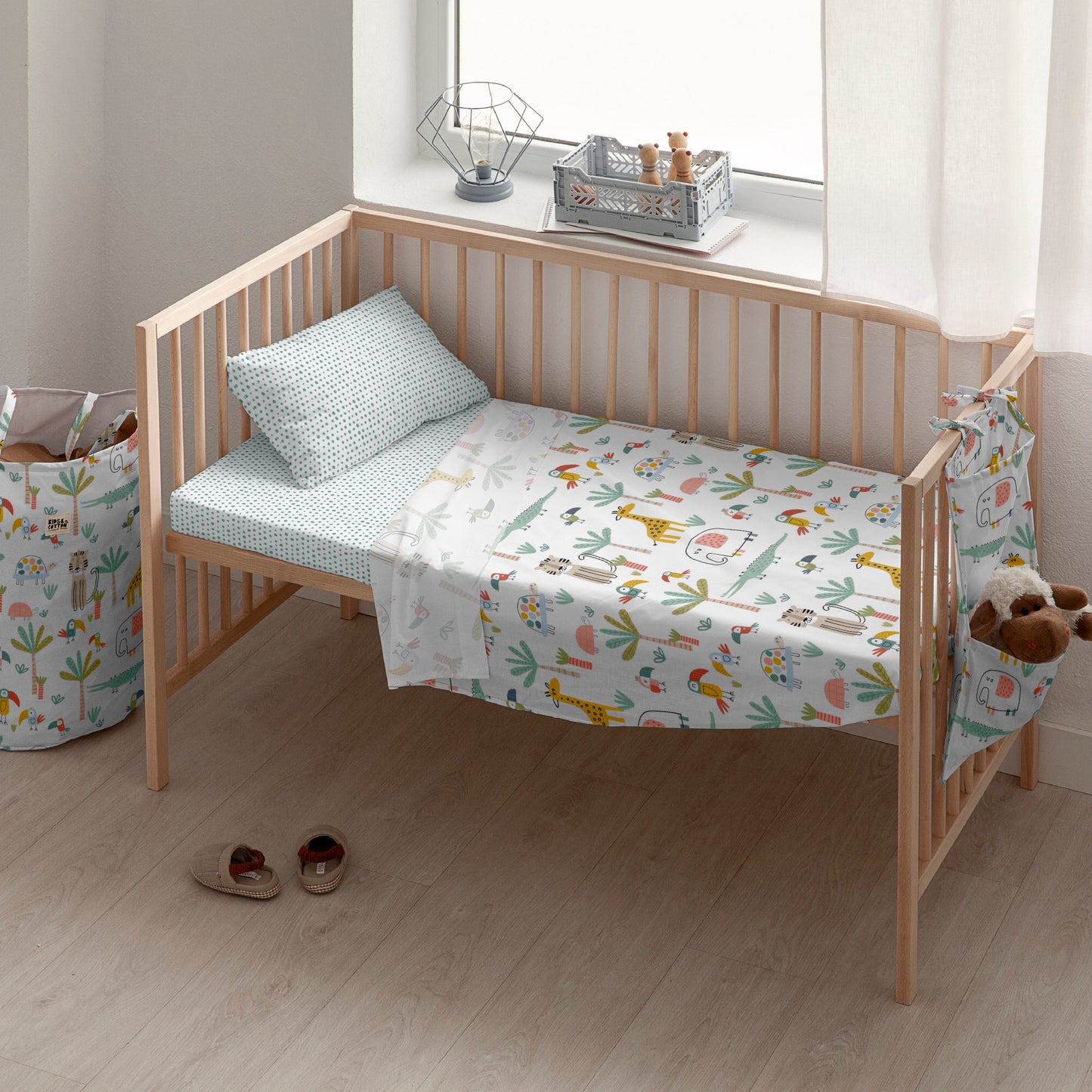 Dessus de lit de bébé 100 % coton Jeddah