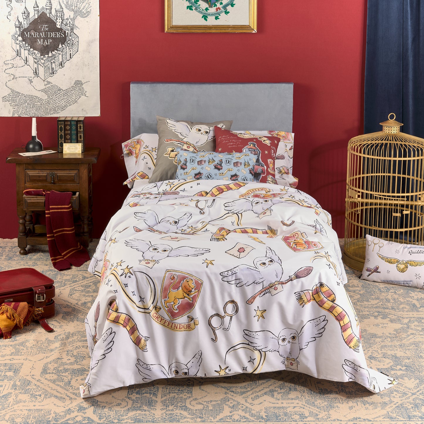 Housse de couette Hedwige 100% coton