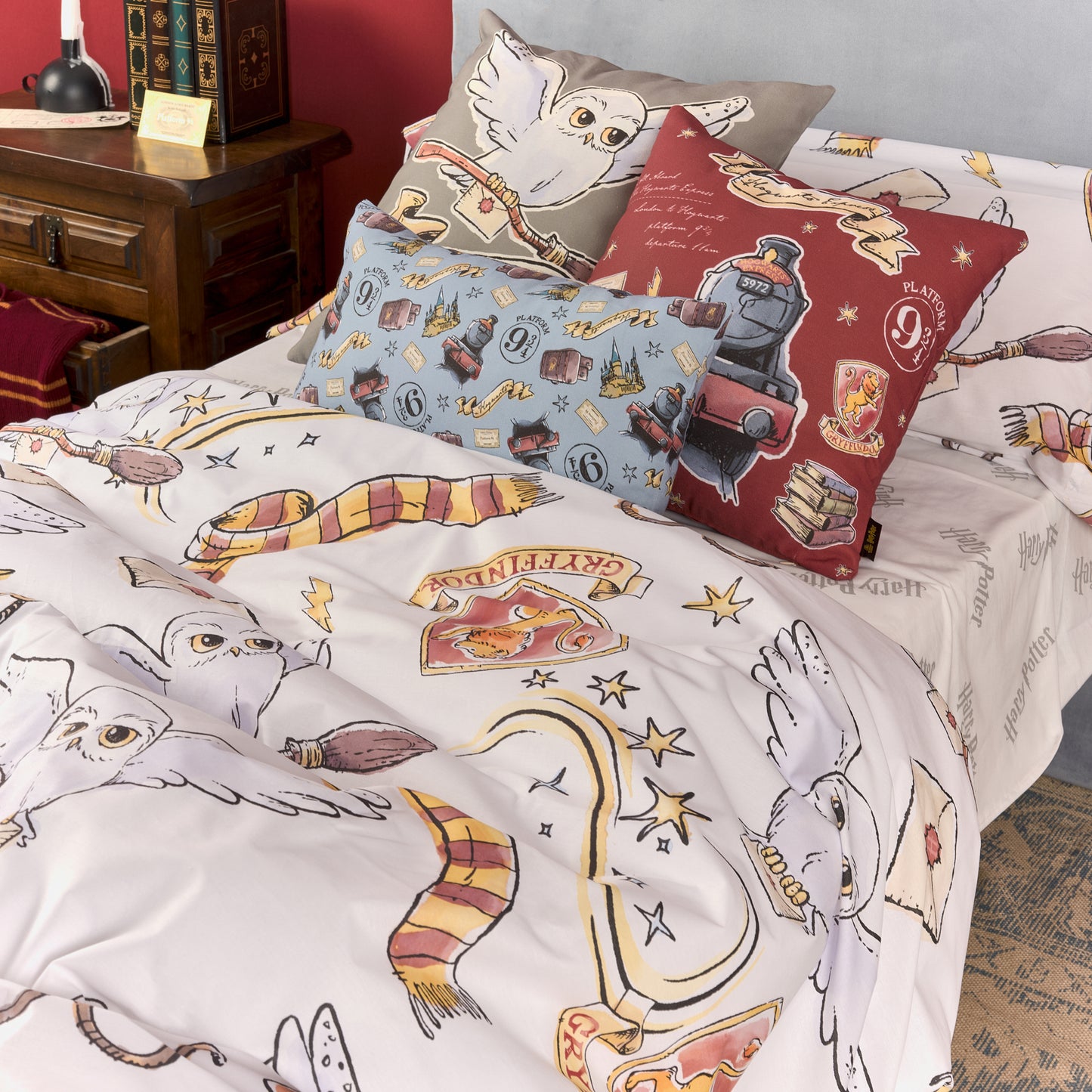 Housse de couette Hedwige 100% coton