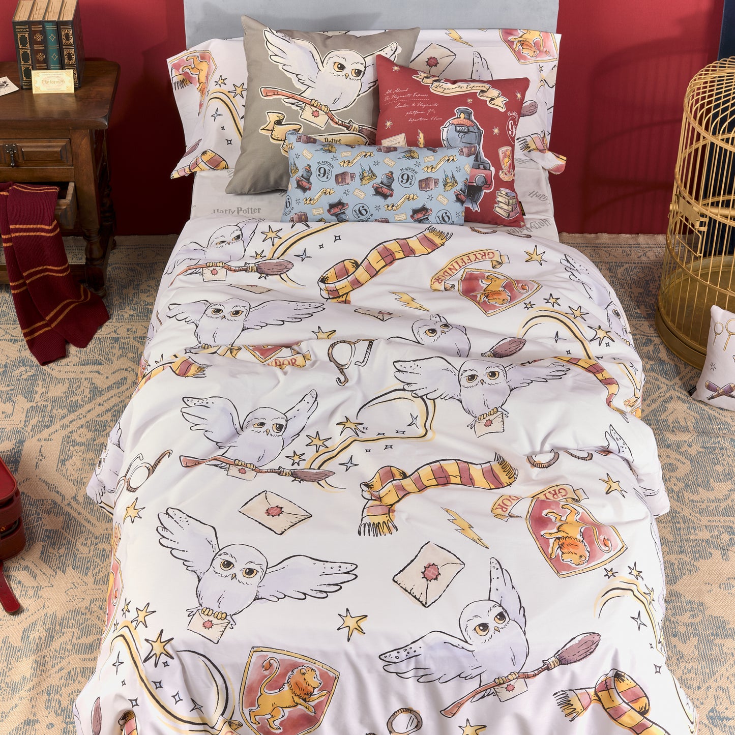 Housse de couette Hedwige 100% coton