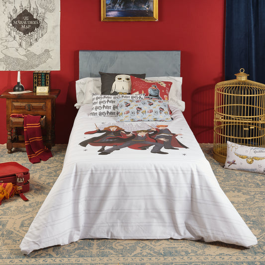 Housse de couette 100% coton équipe Harry Potter