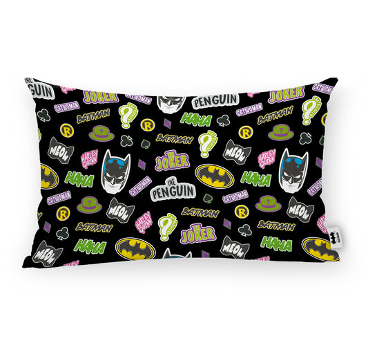 Housse de coussin 100% Coton 30x50 cm Batman Enfant C