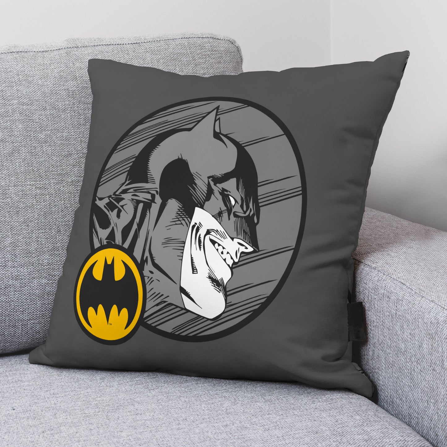 Cushion cover 100% Cotton 45x45 cm Batman Comix 2B