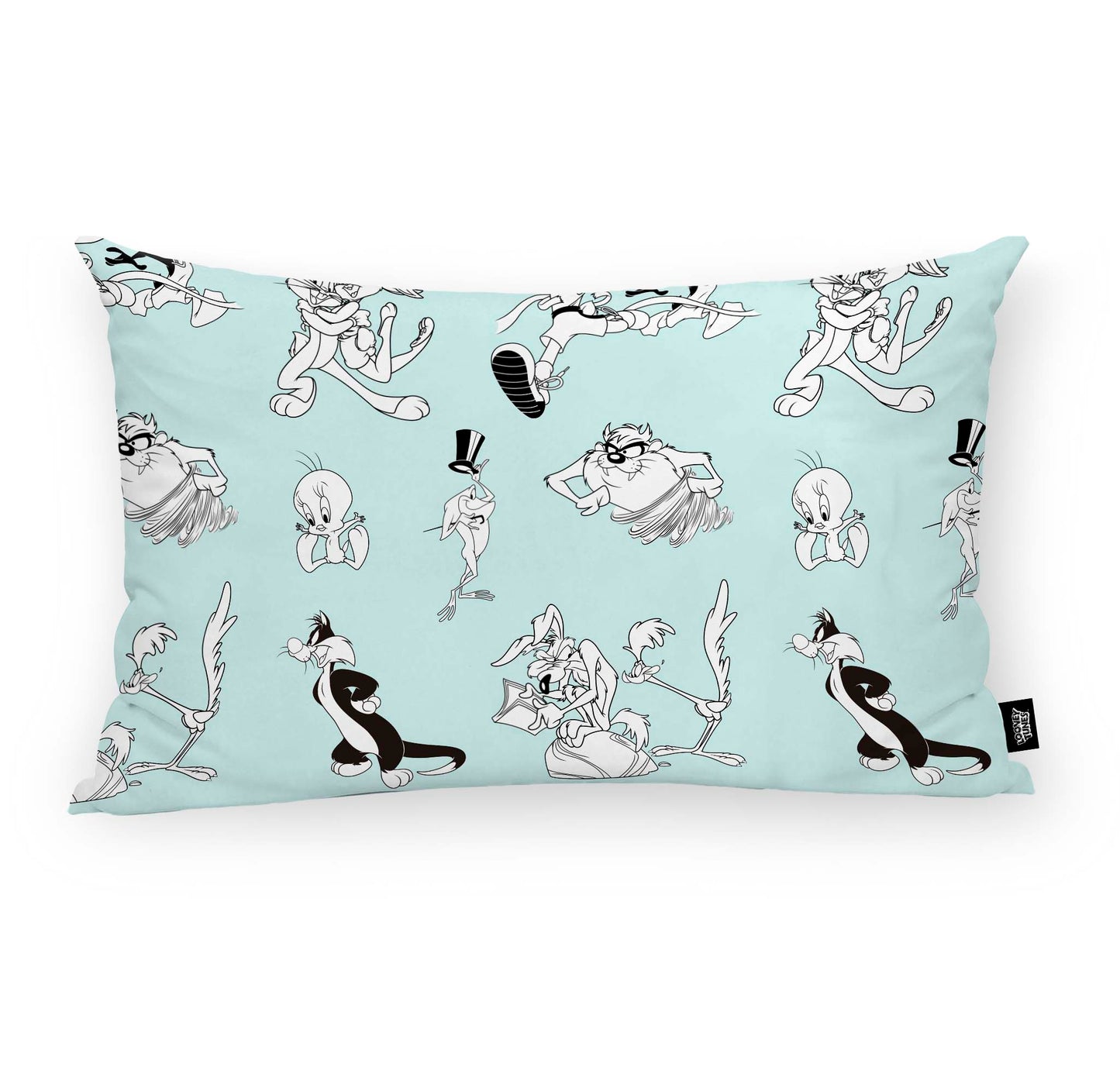 Cushion cover 100% Cotton 30x50 cm Looney B&amp;W C