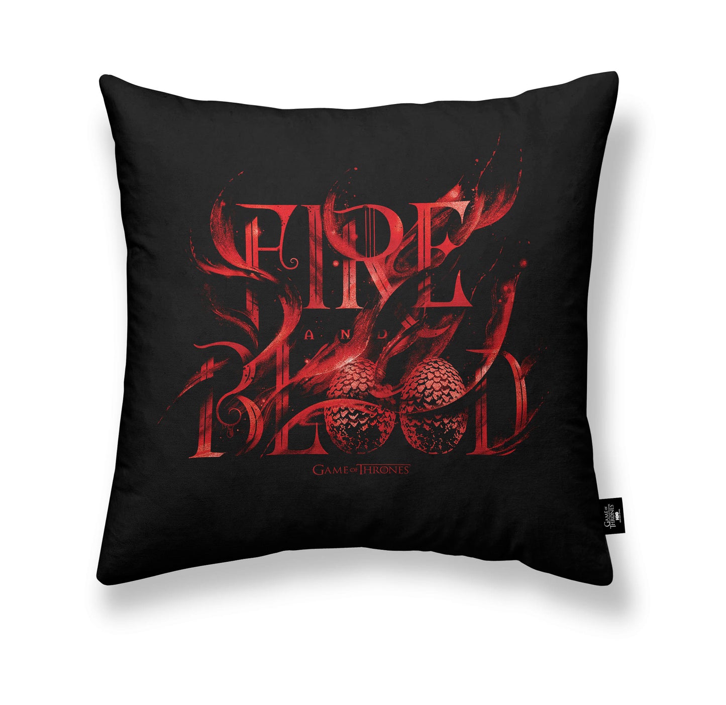 Cushion cover 100% Cotton 45x45 cm Fire Blood A