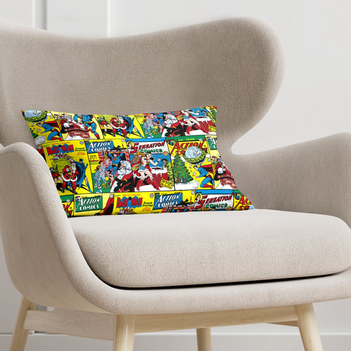 Cushion cover 100% Cotton 30x50 cm Superman Comic C