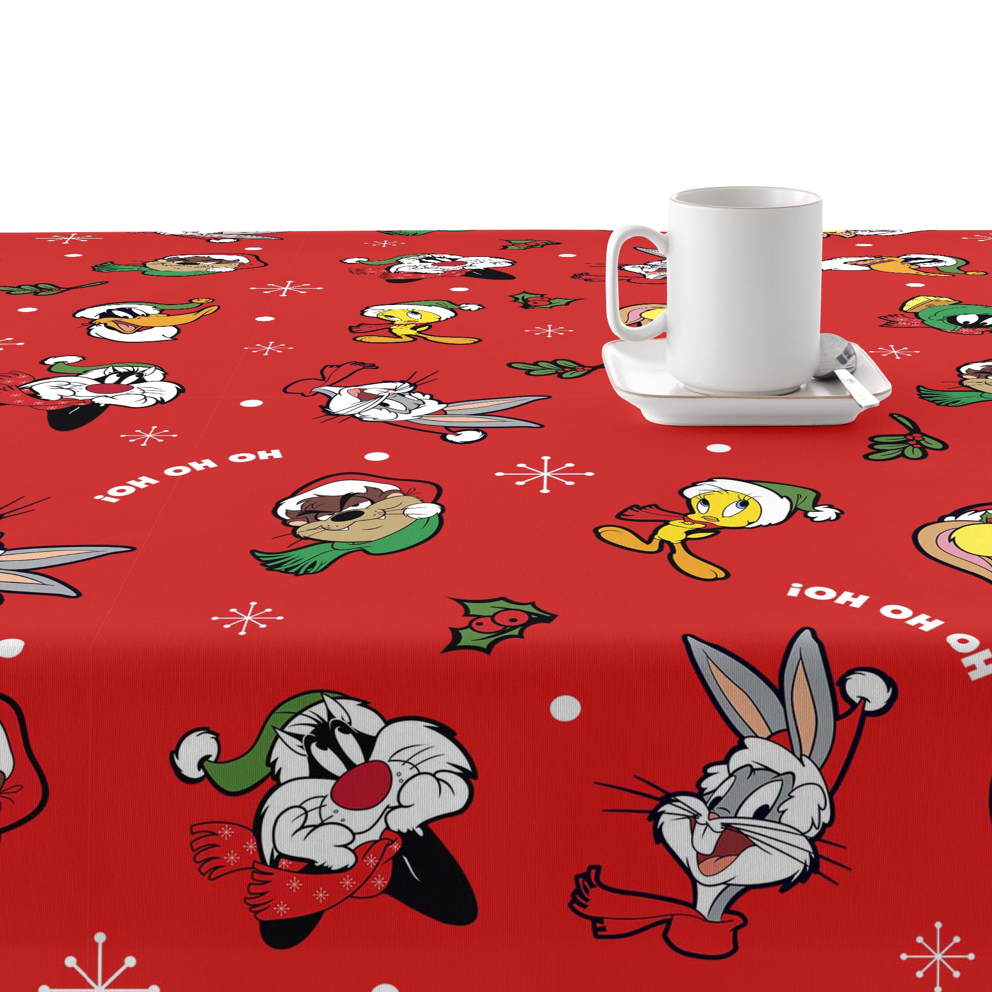 Mantel antimanchas Looney Tunes Christmas 01