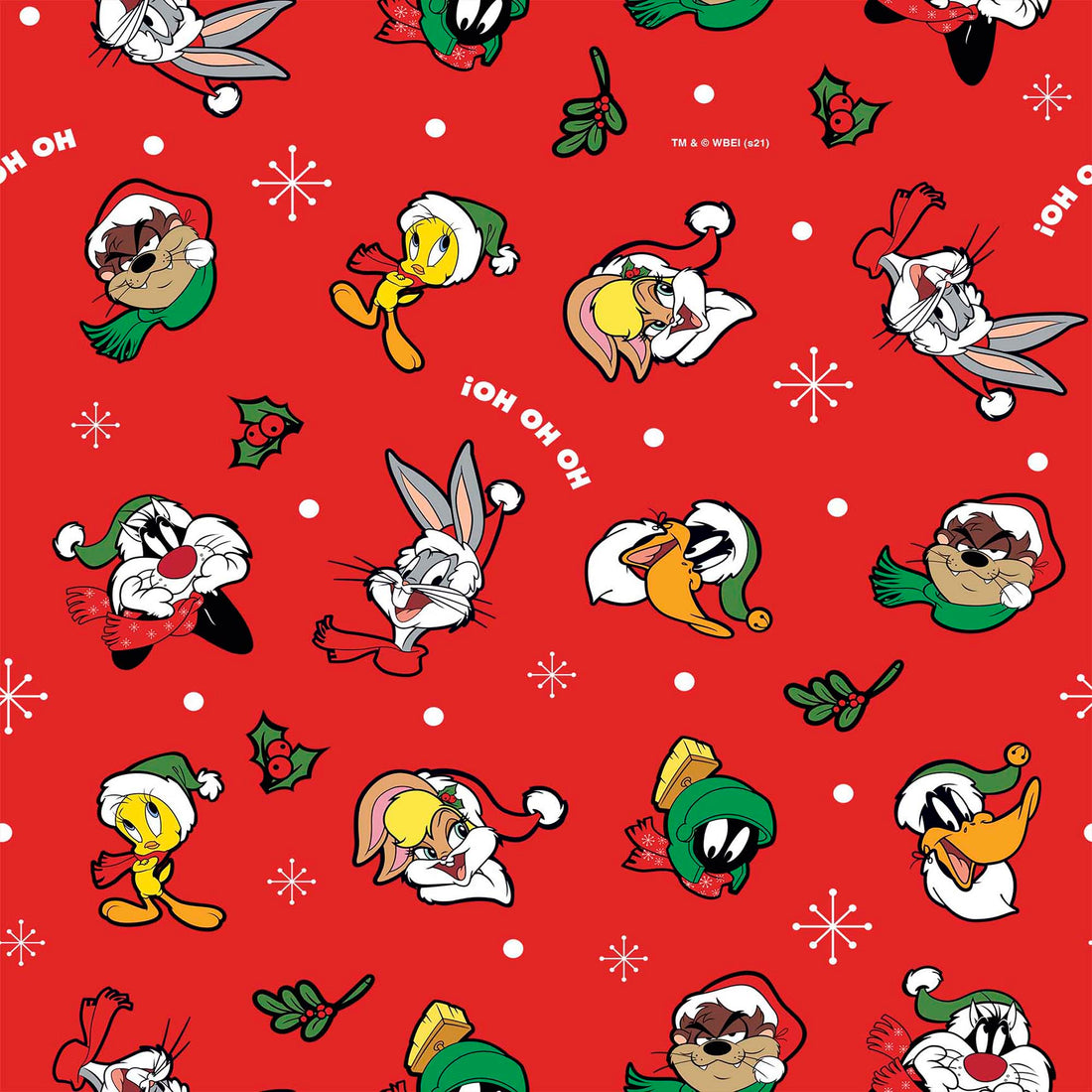 Mantel antimanchas Looney Tunes Christmas 01
